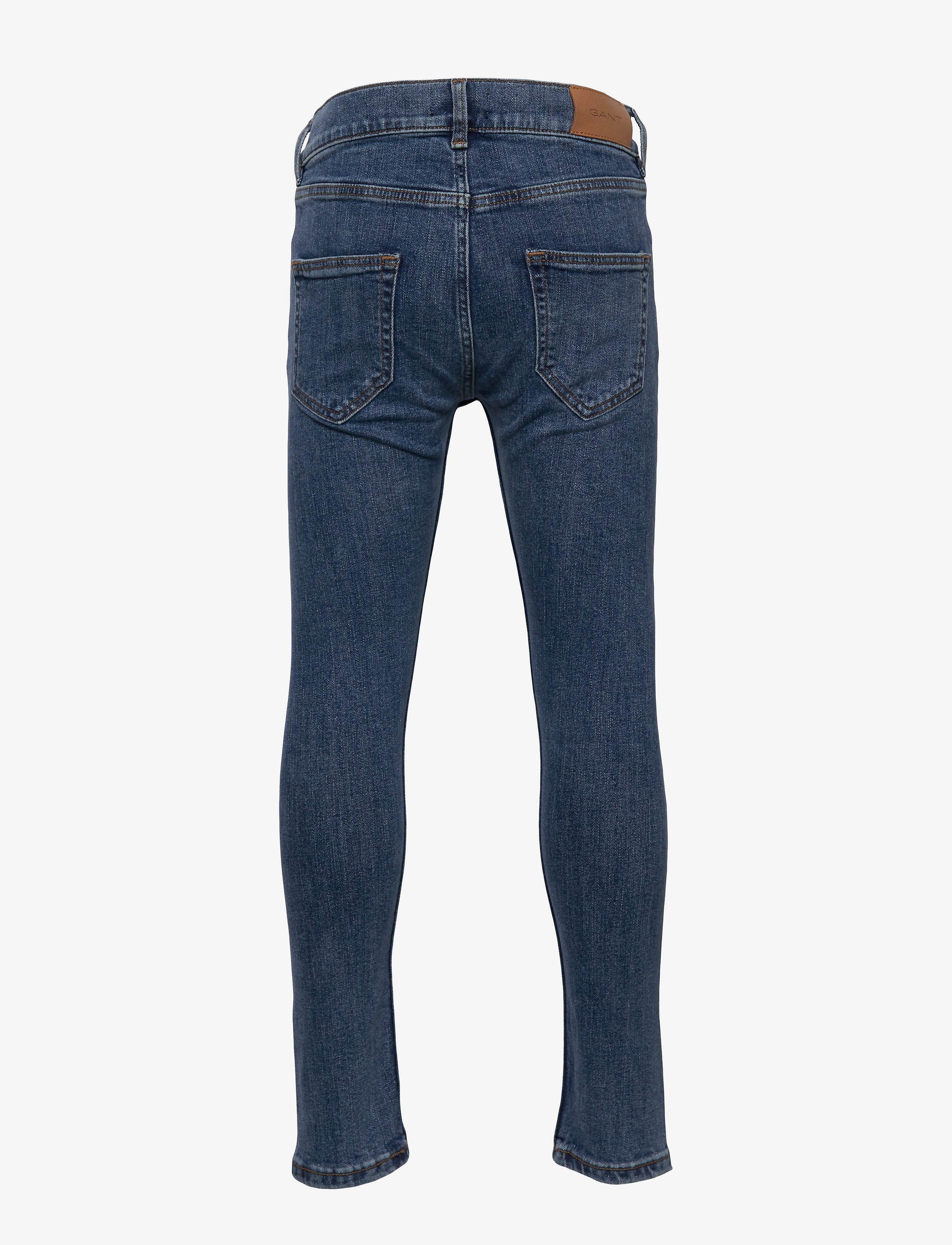GANT - GANT SLIM JEANS - semi light blue broken in - 1
