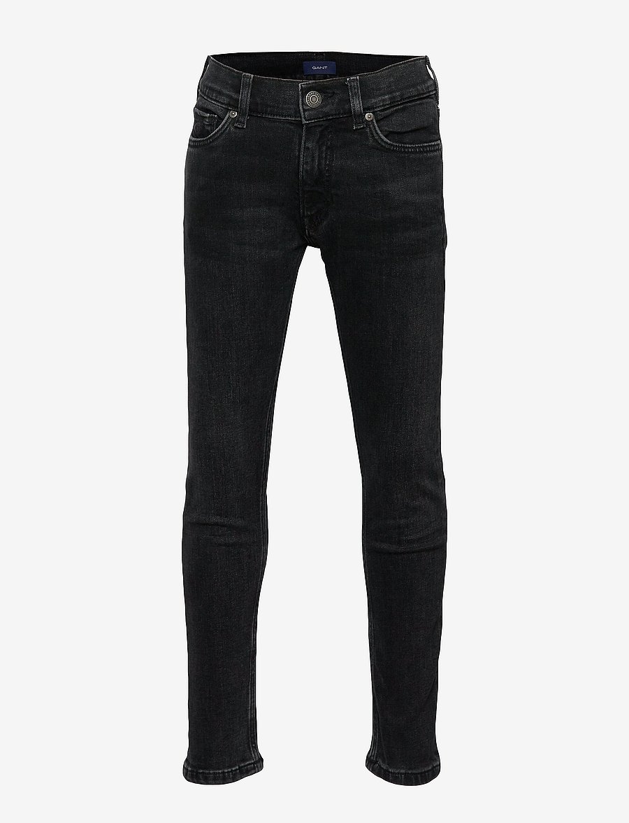 GANT - GANT SLIM JEANS - black raw - 0
