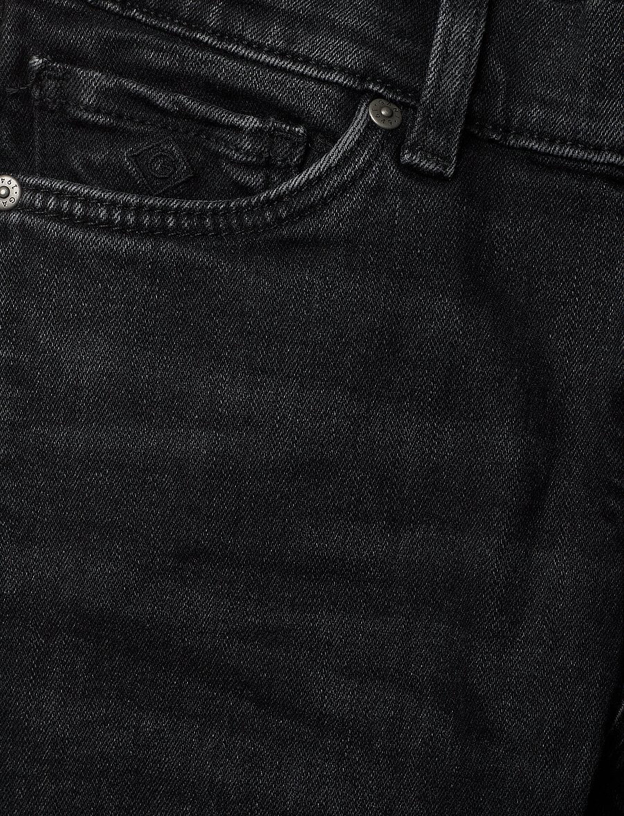 GANT - GANT SLIM JEANS - black raw - 2