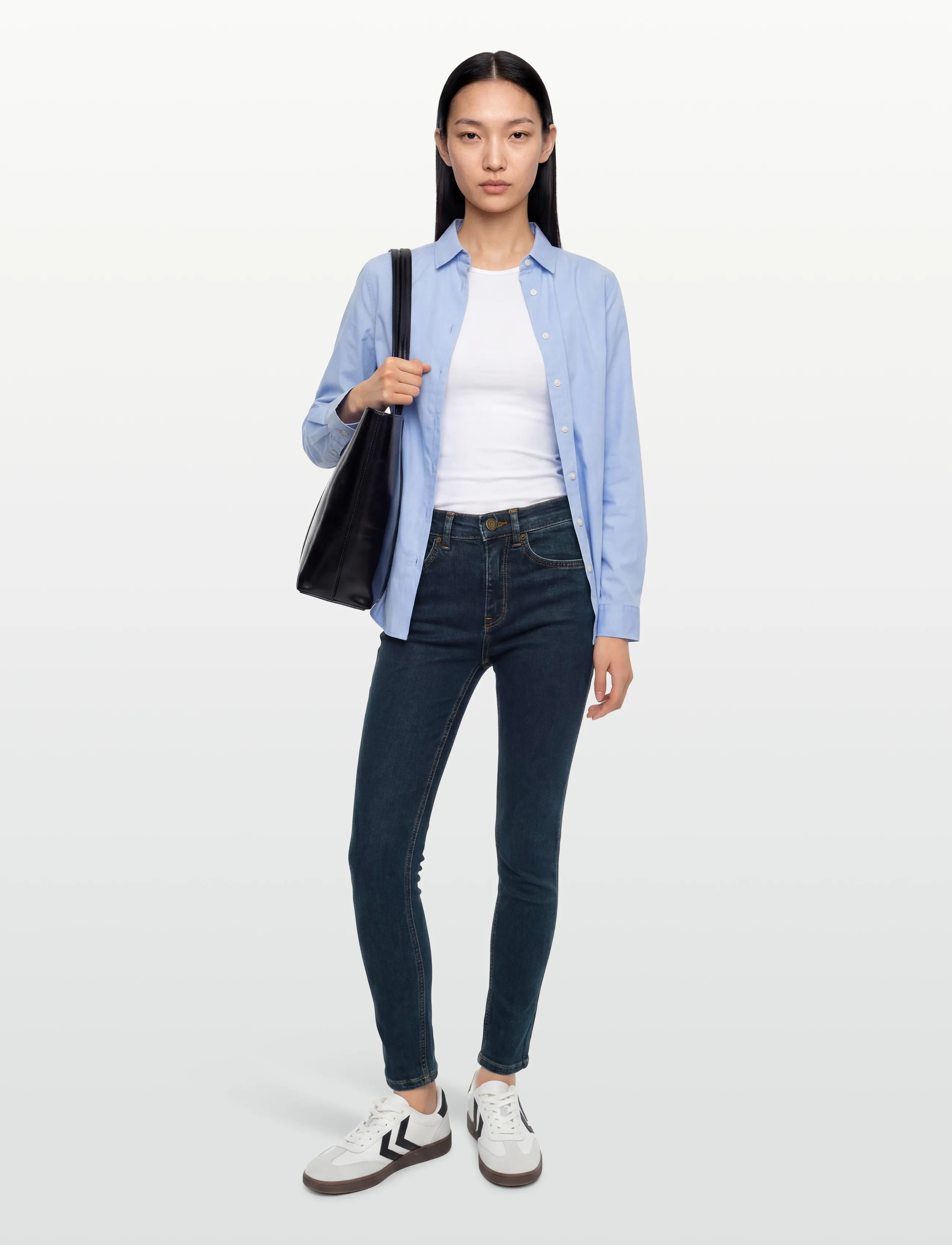 Gant - SLIM JEANS - pillifarkut - dark blue - 0