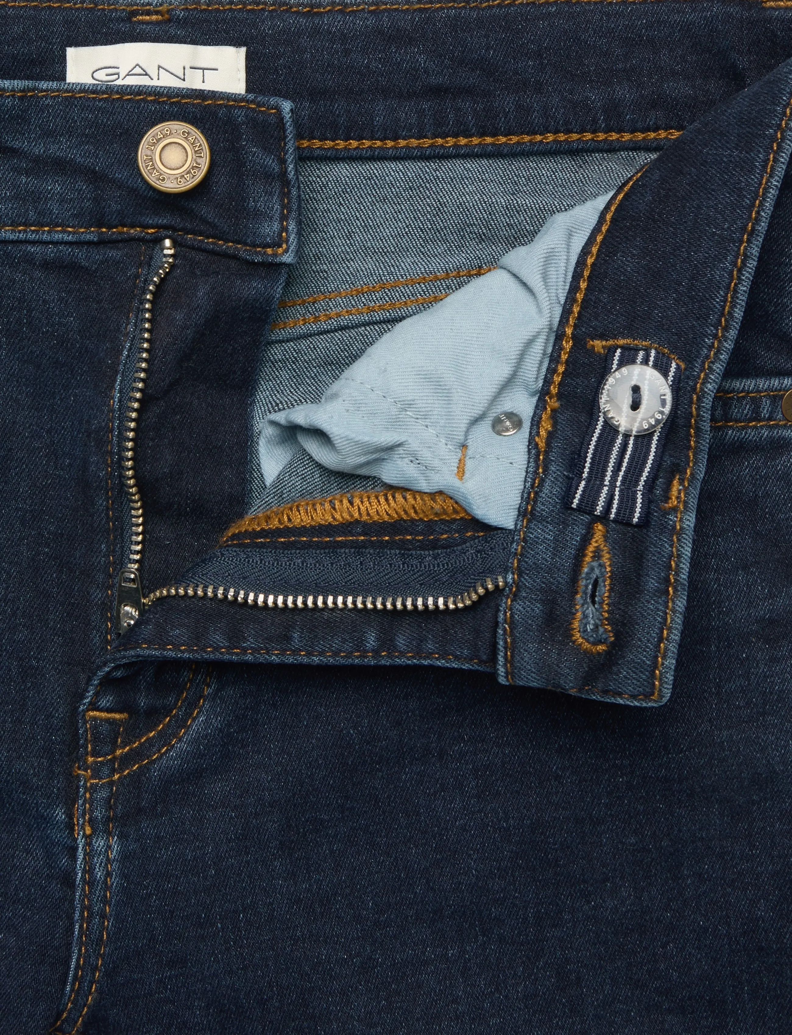 Gant - SLIM JEANS - dark blue - 3