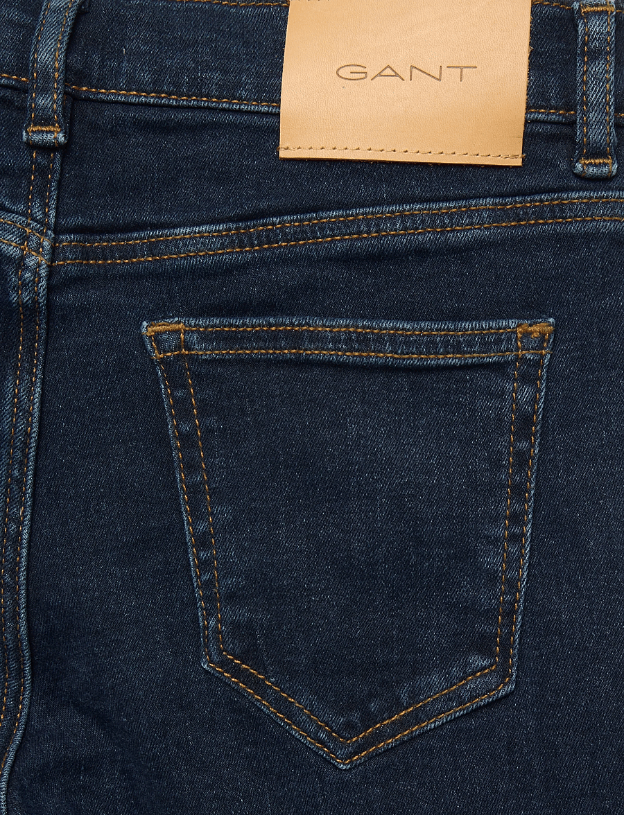 Gant - SLIM JEANS - skinny jeans - dark blue - 4