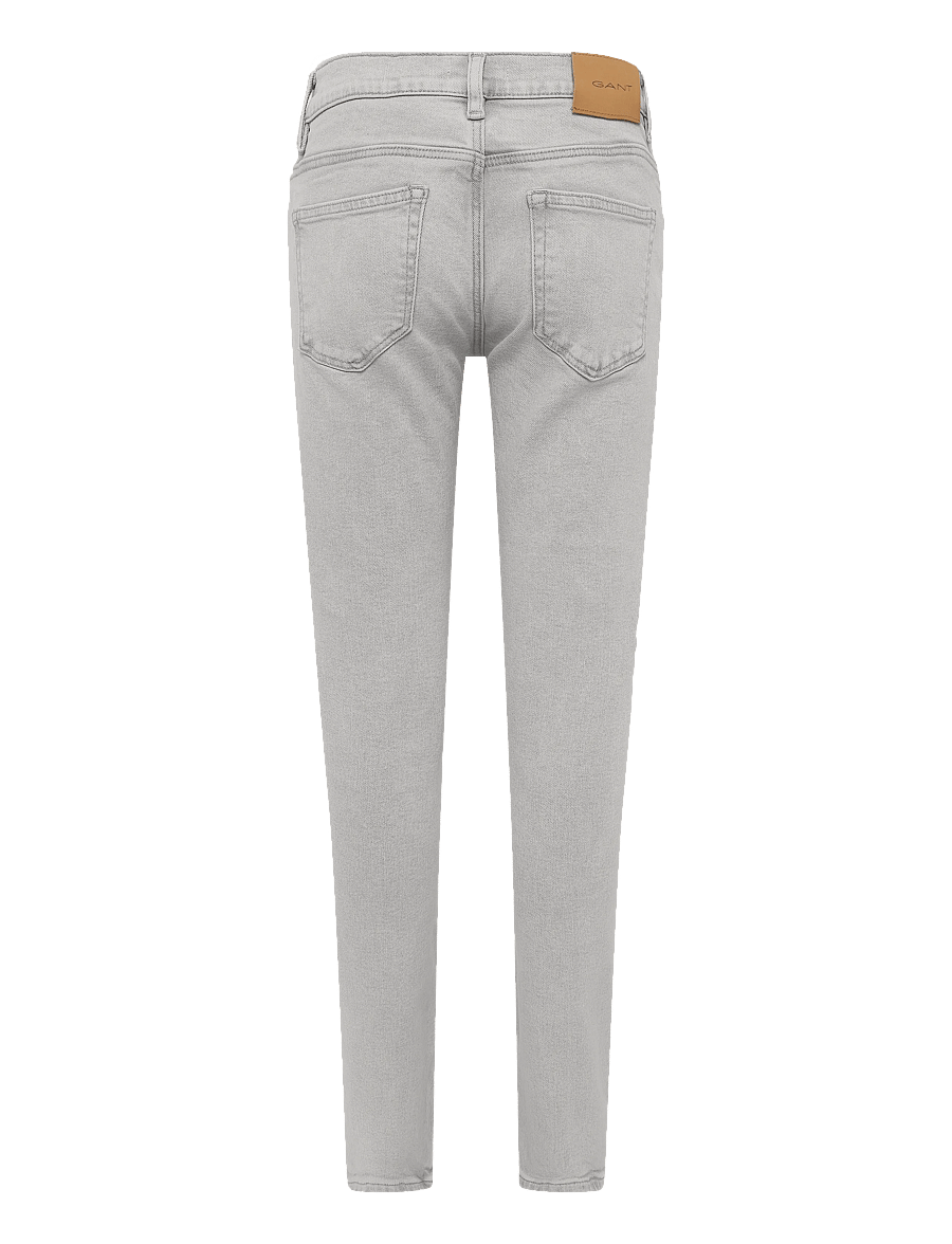 Gant - SLIM JEANS - skinny jeans - grey worn in - 2
