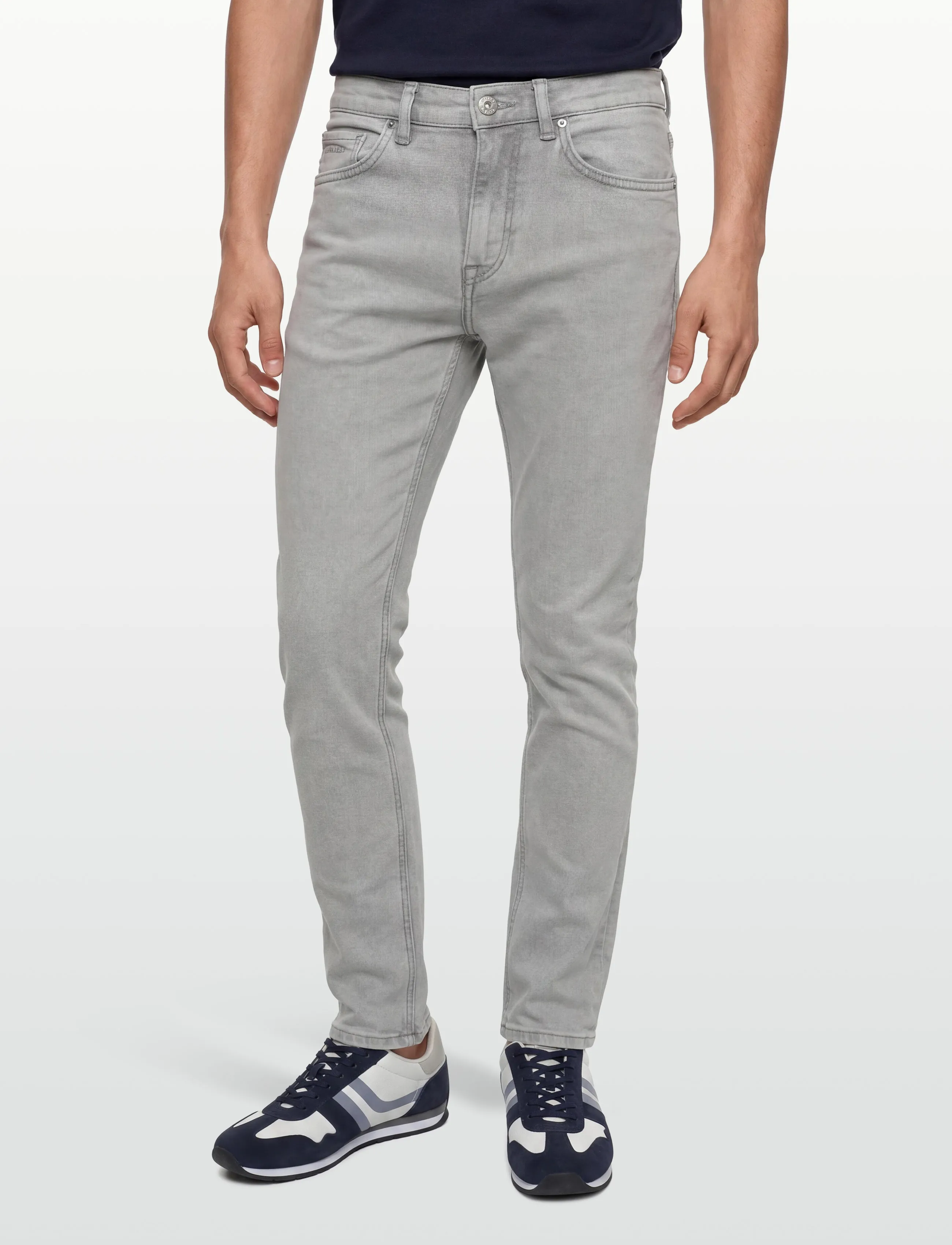 Gant - SLIM JEANS - skinny jeans - grey worn in - 3