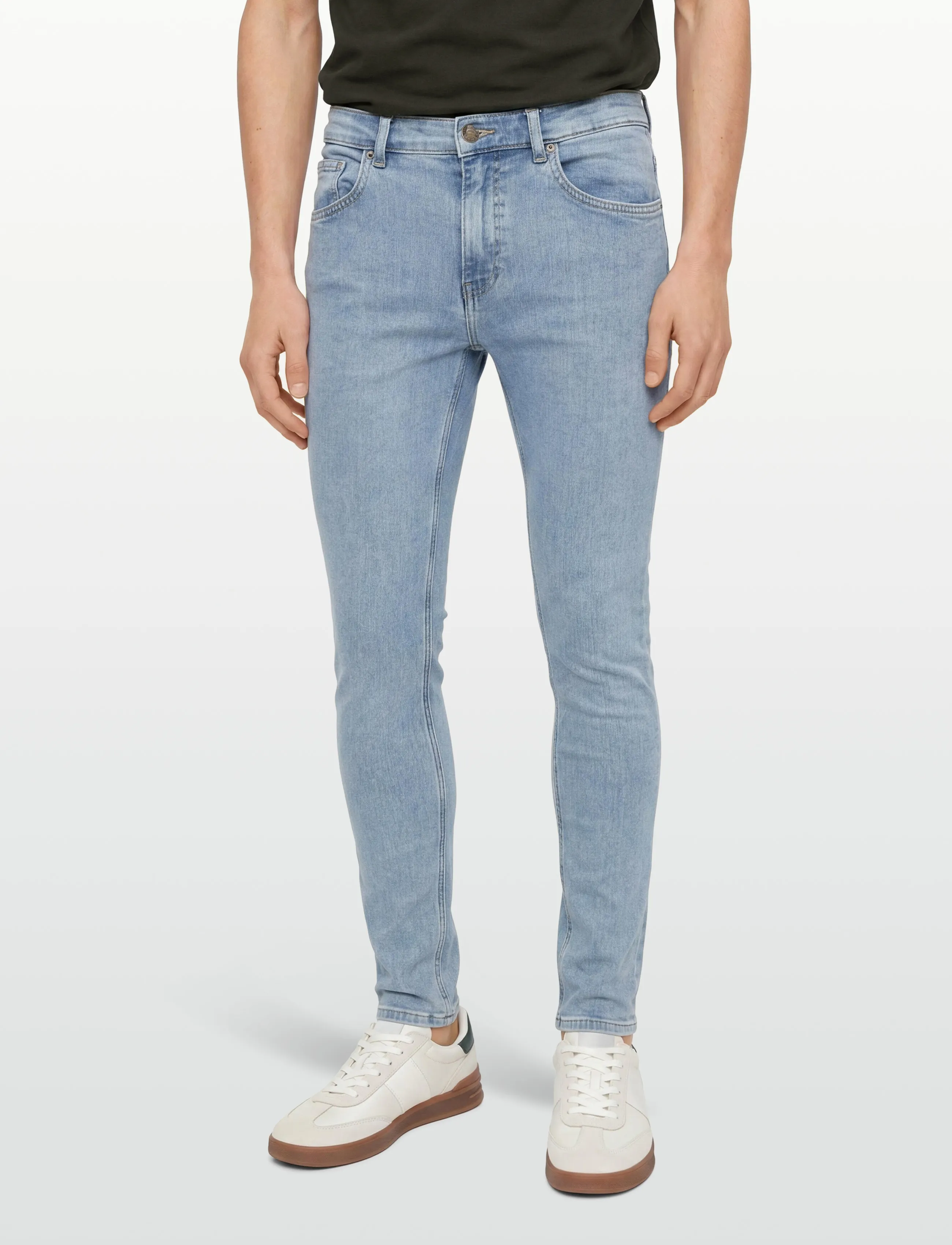 Gant - SLIM JEANS - skinny jeans - light blue - 3
