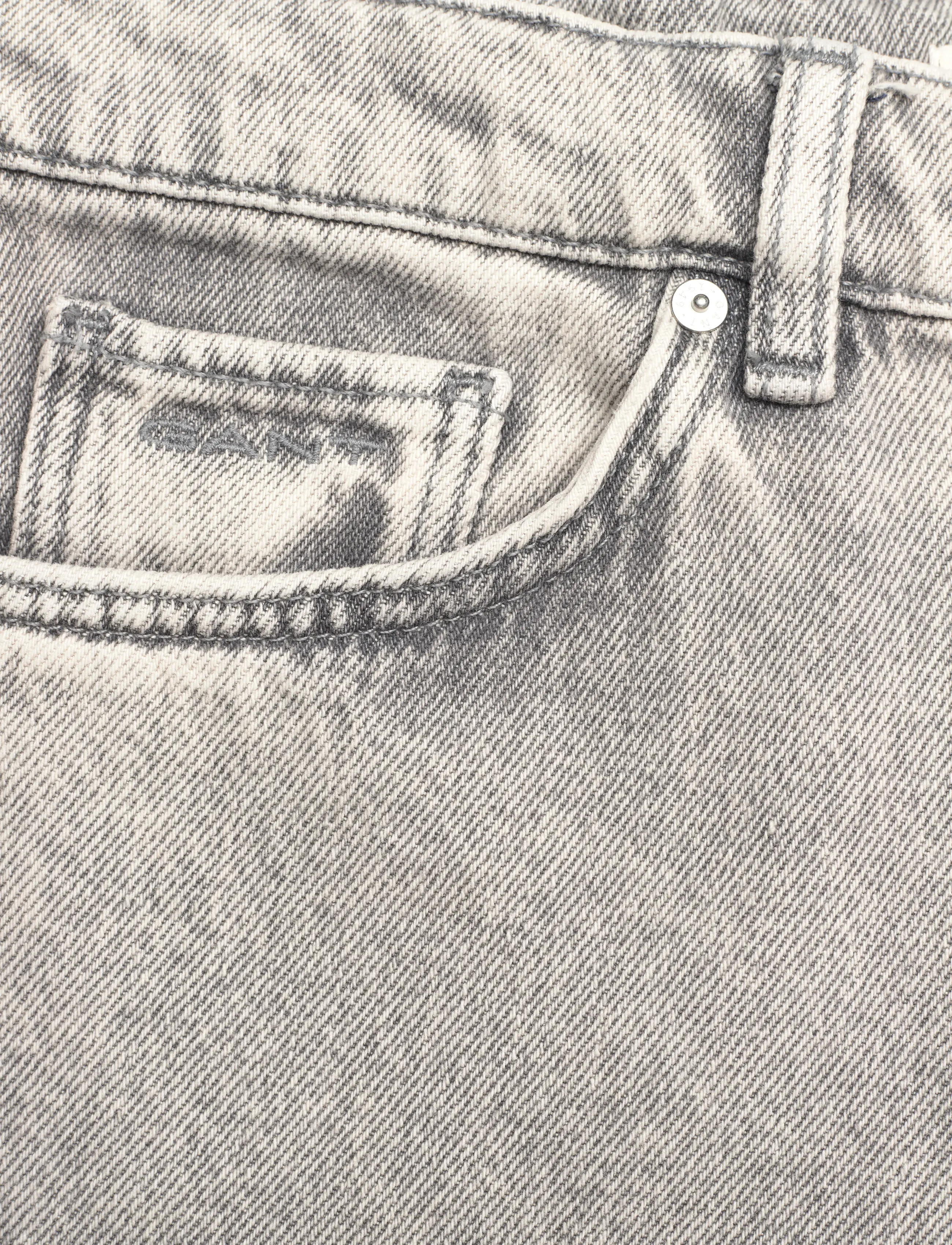 Gant - RELAXED JEANS - rúmar gallabuxur - grey worn in - 2