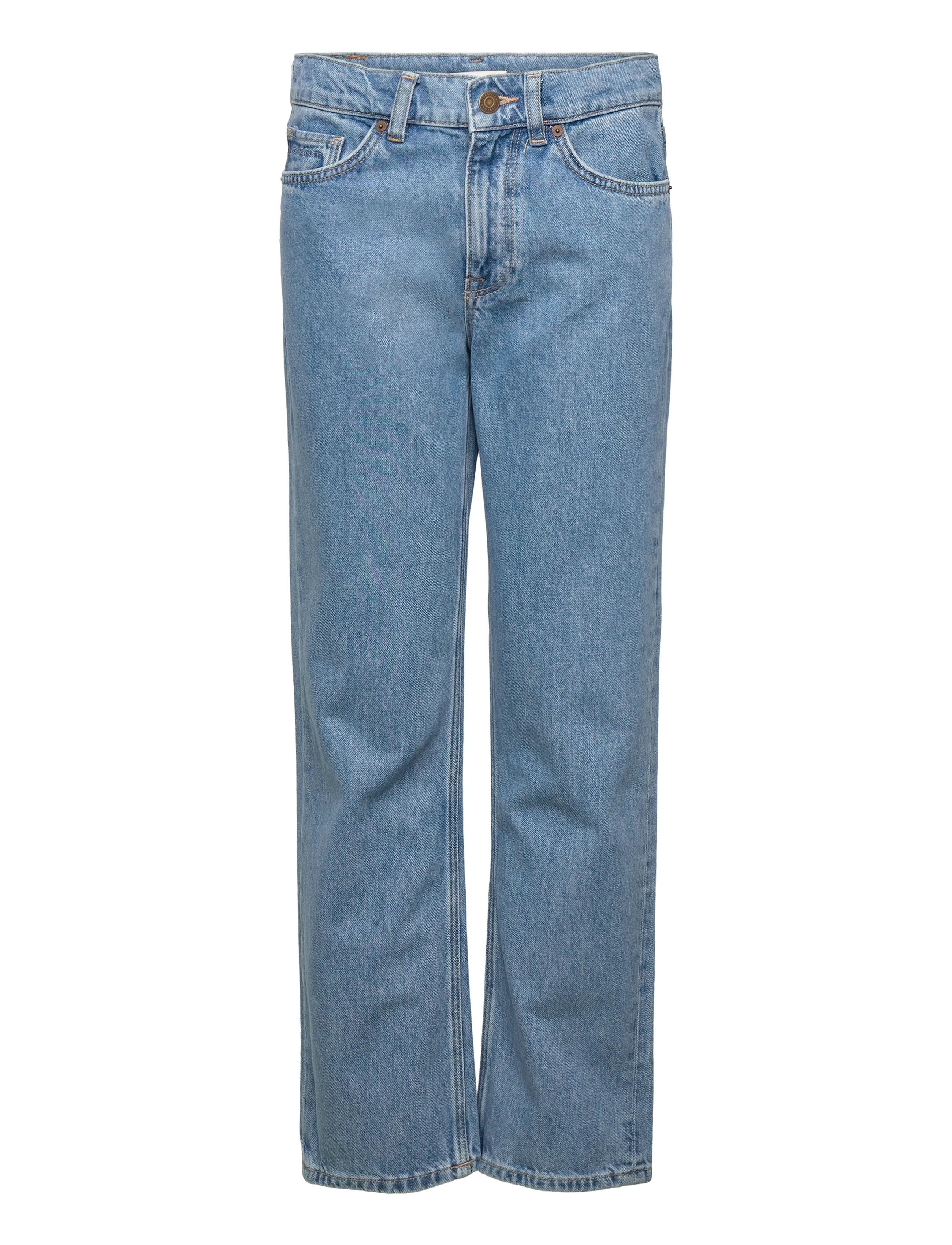 Gant Relaxed Jeans, 146, Blue, Jeans > Løse Jeans, Børn