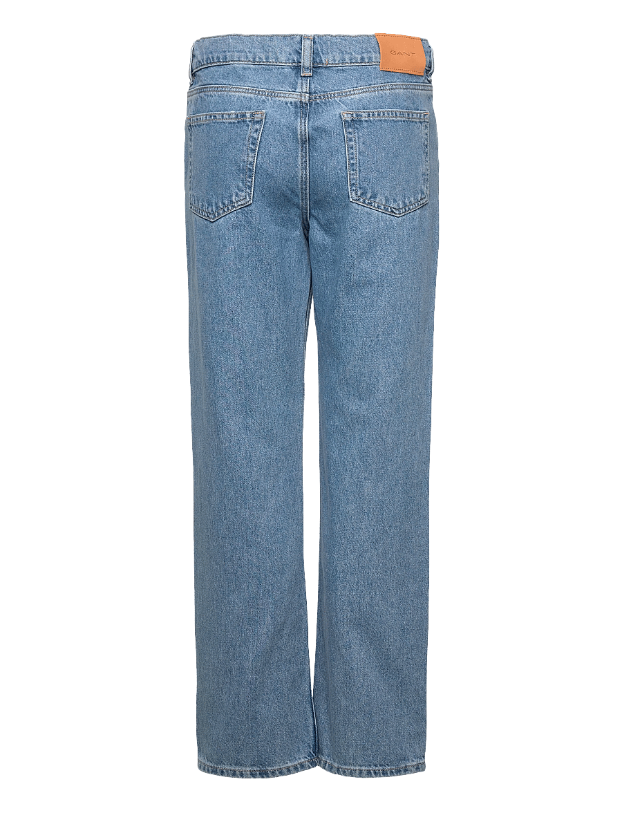 Gant - RELAXED JEANS - loose jeans - light blue - 1