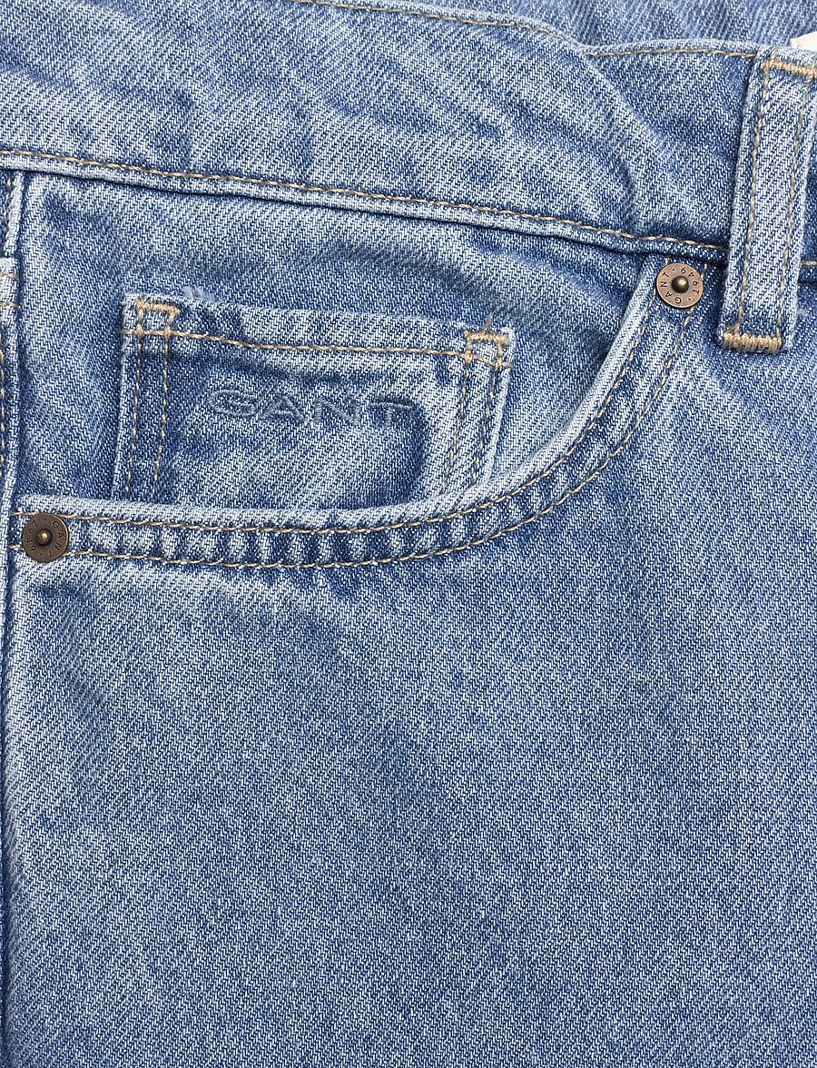 Gant - RELAXED JEANS - loose jeans - light blue - 2
