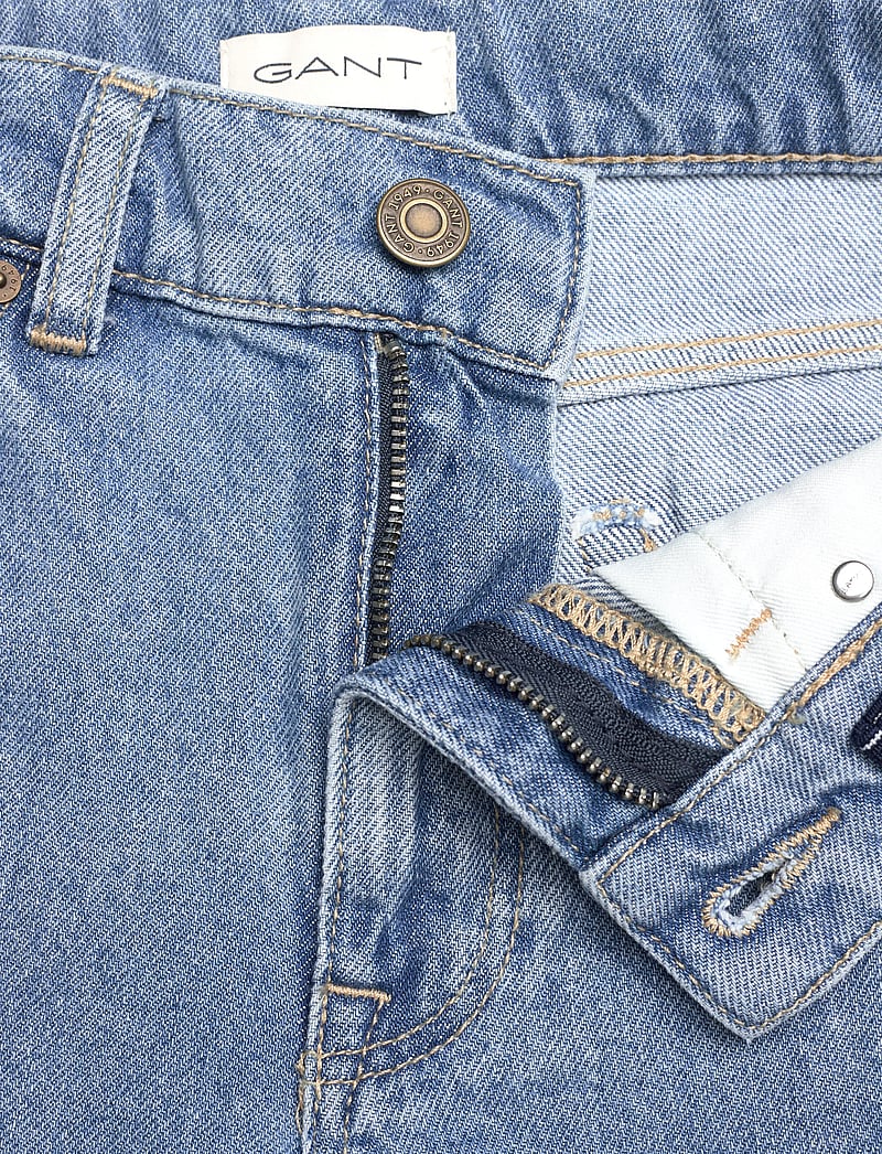 Gant - RELAXED JEANS - alt laienevad teksad - light blue - 3