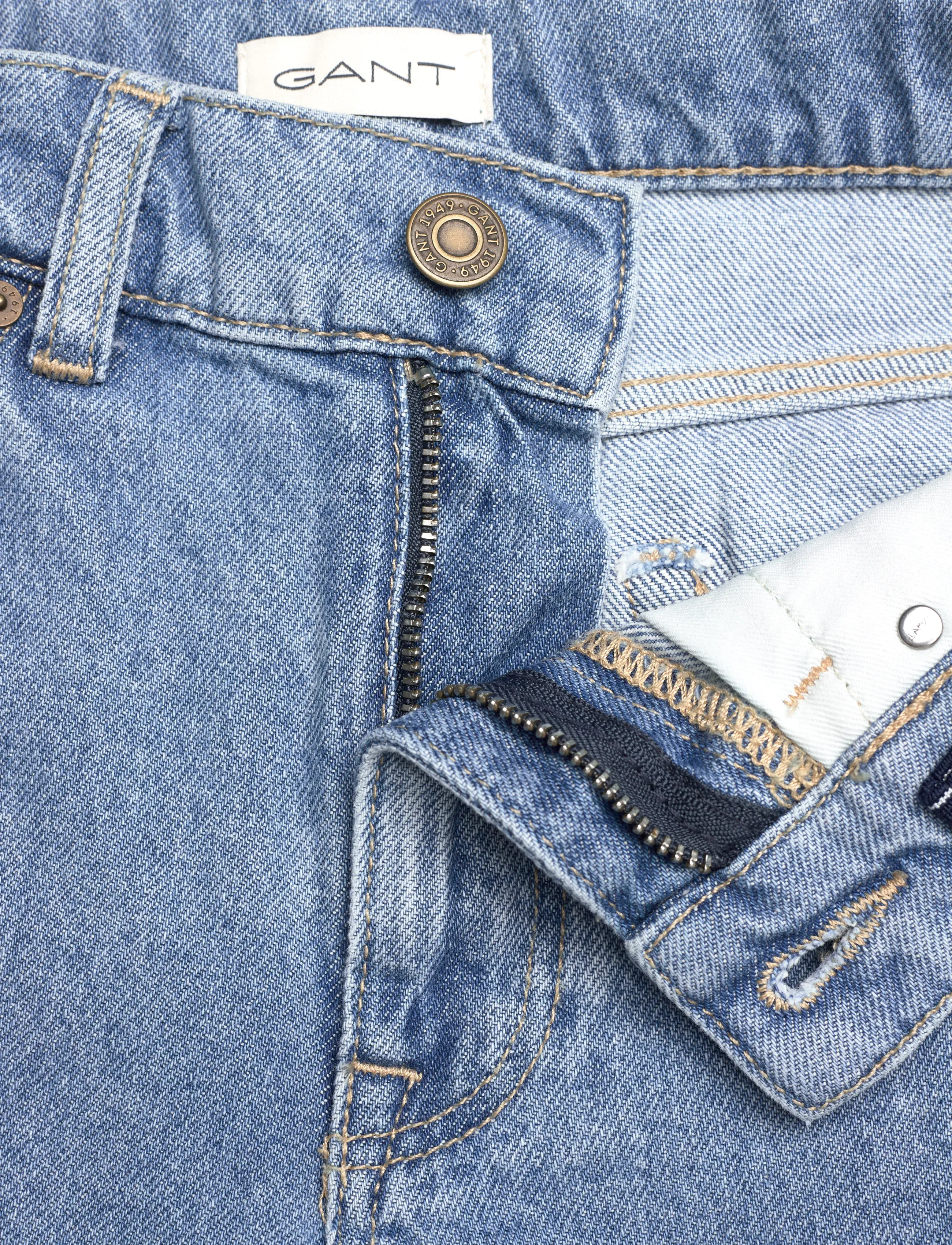 Gant - RELAXED JEANS - loose jeans - light blue - 3
