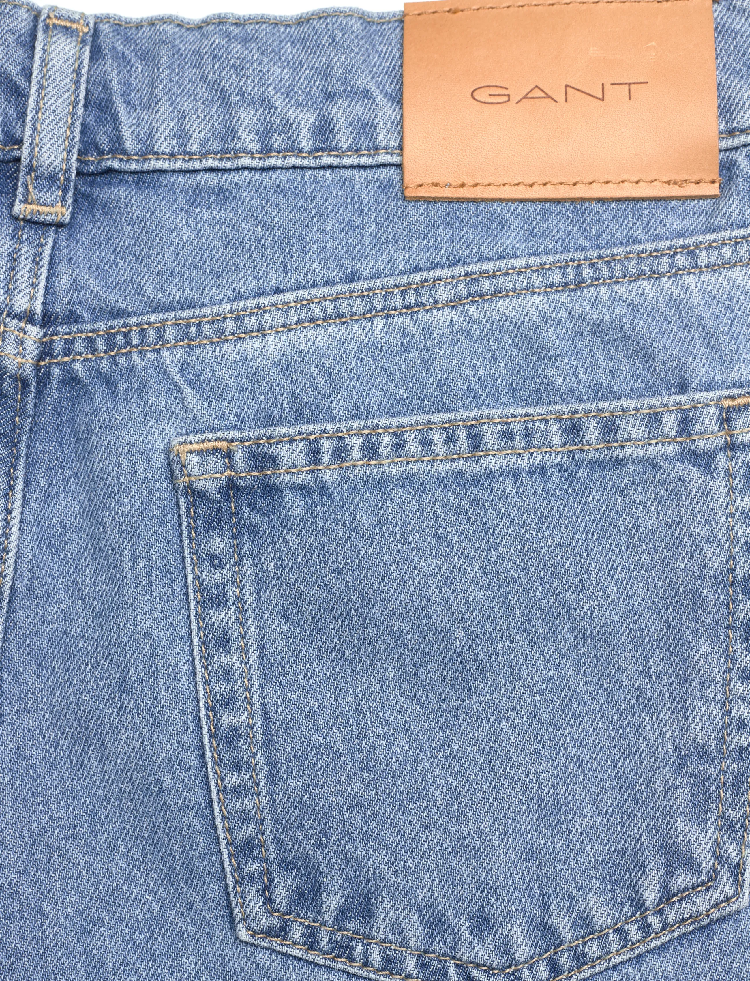 Gant - RELAXED JEANS - loose jeans - light blue - 4