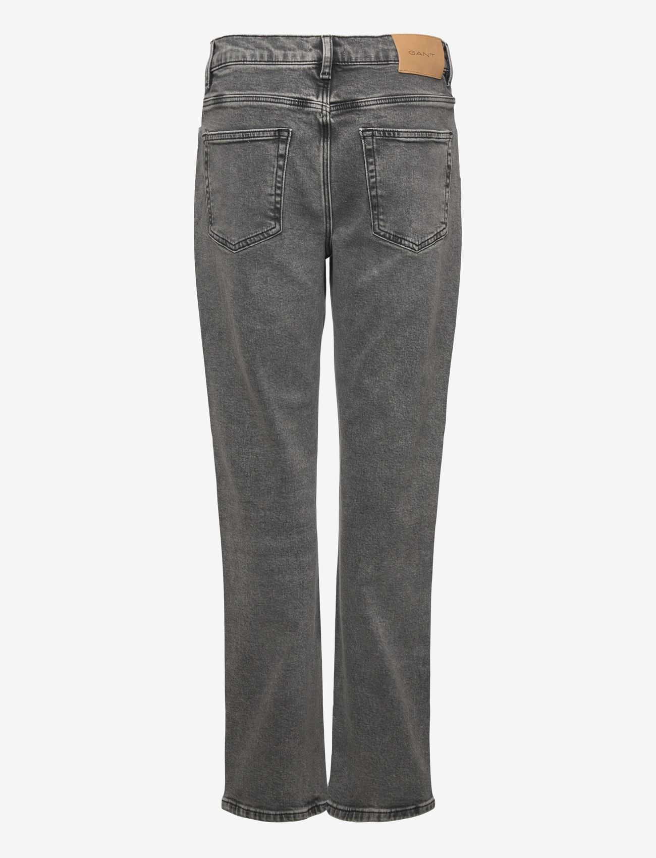 GANT - STRAIGHT FIT JEANS - regular jeans - black - 1