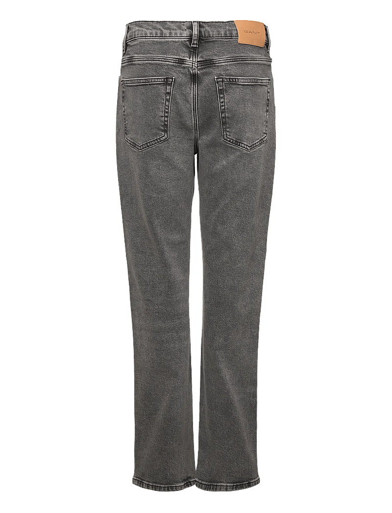GANT - STRAIGHT FIT JEANS - regular jeans - black - 1