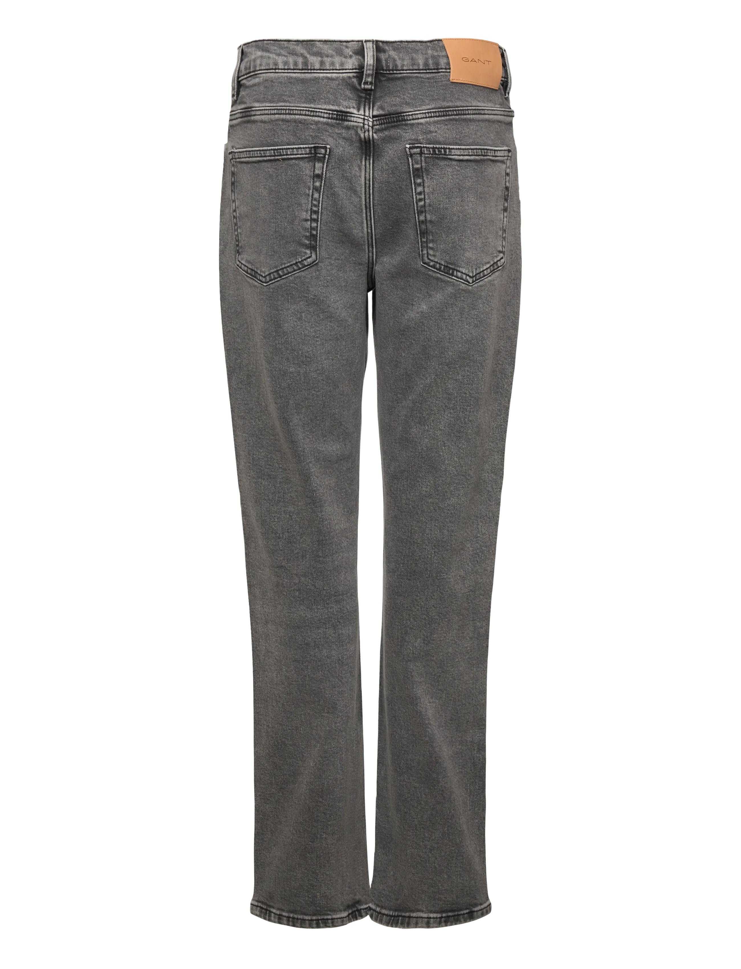 Gant - STRAIGHT FIT JEANS - regular jeans - black - 1