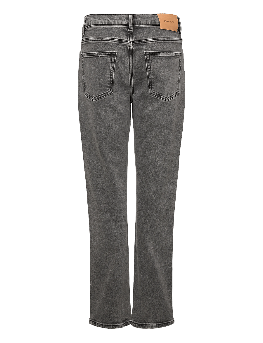Gant - STRAIGHT FIT JEANS - regular jeans - black - 1