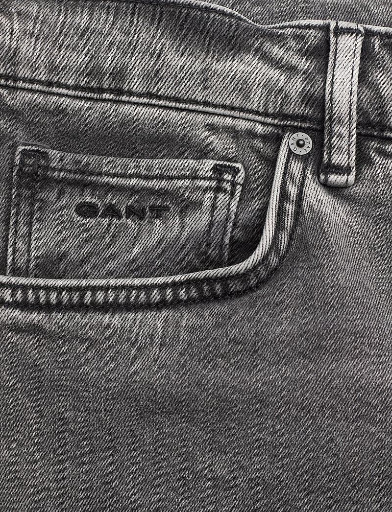 GANT - STRAIGHT FIT JEANS - regular jeans - black - 2