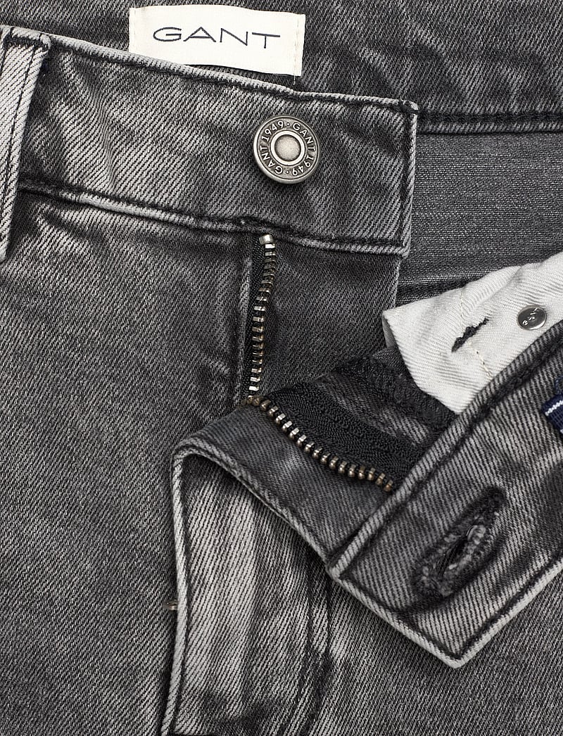 GANT - STRAIGHT FIT JEANS - regular jeans - black - 3