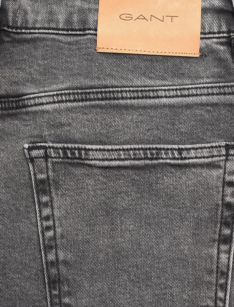 GANT - STRAIGHT FIT JEANS - regular jeans - black - 4