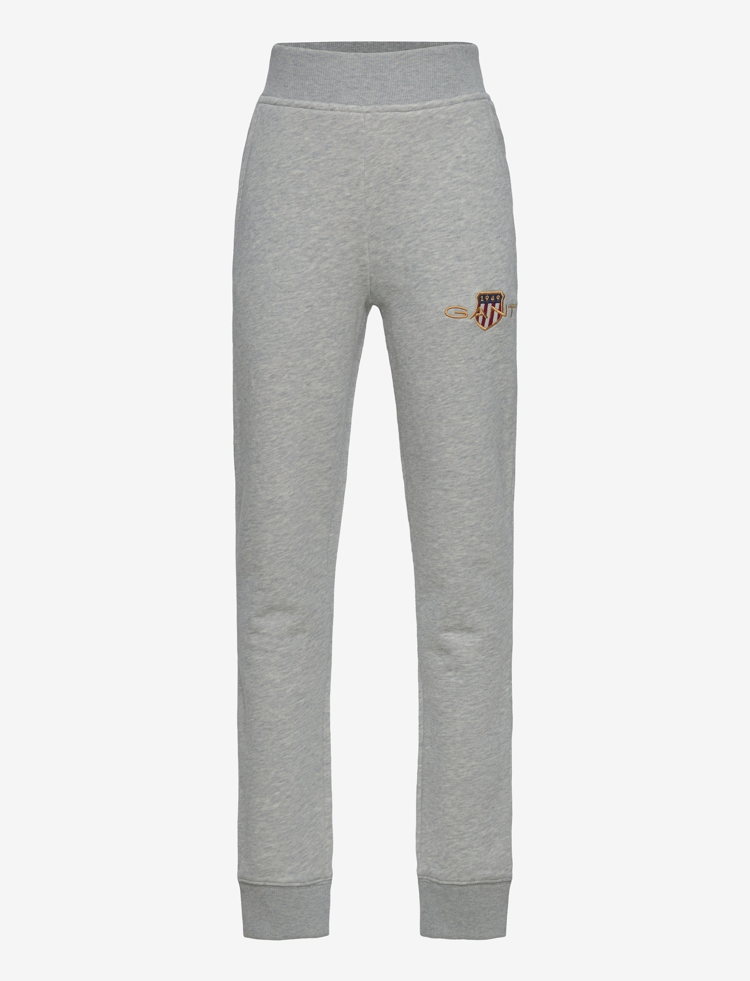 GANT - D1. ARCHIVE SHIELD  SWEAT PANTS - light grey melange - 0