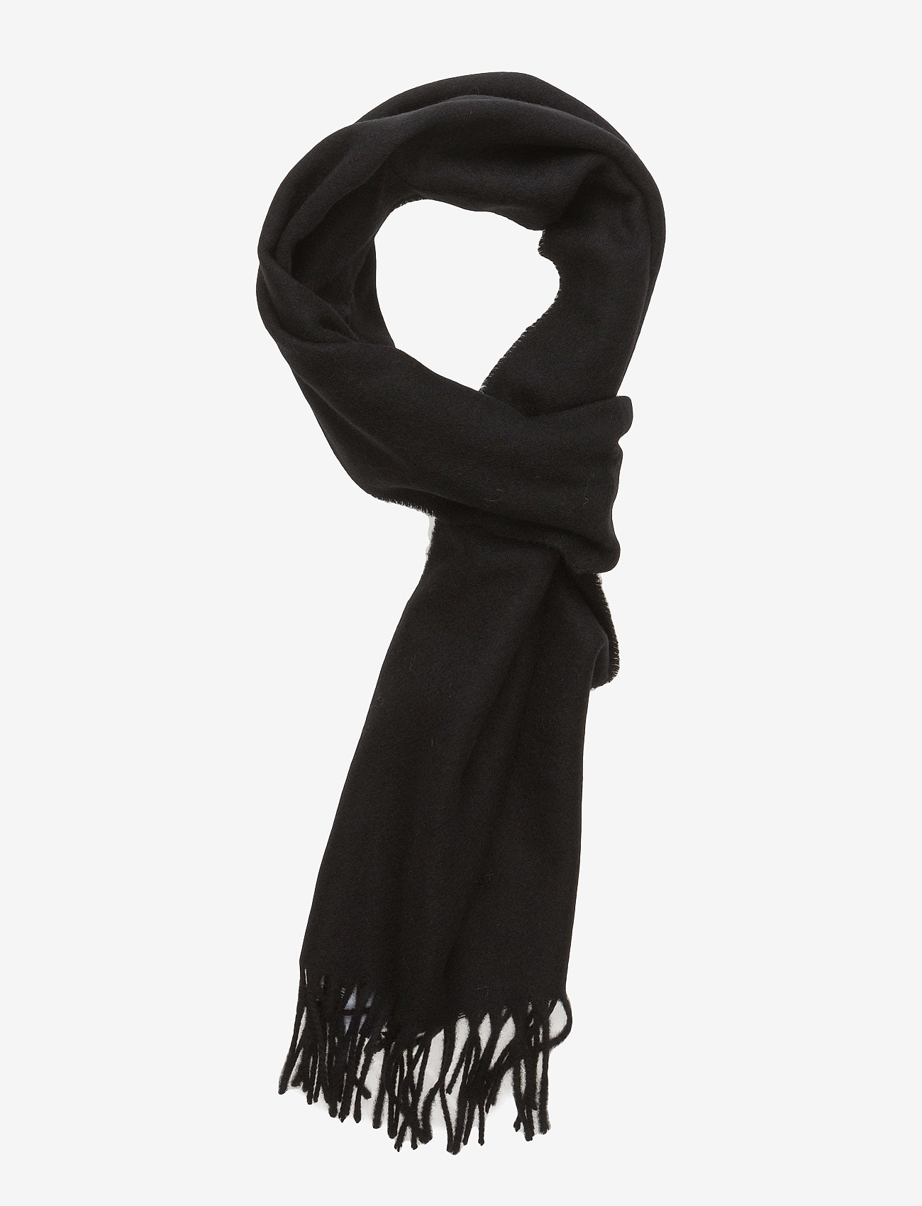 GANT - SOLID LAMBSWOOL SCARF - black - 0