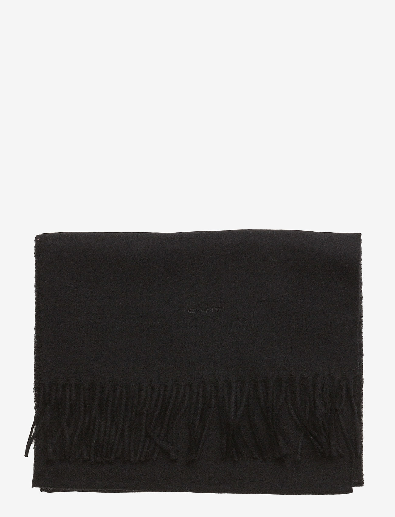 GANT - SOLID LAMBSWOOL SCARF - black - 1