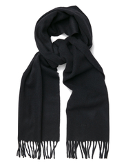 GANT - SOLID LAMBSWOOL SCARF - winter scarves - black - 2