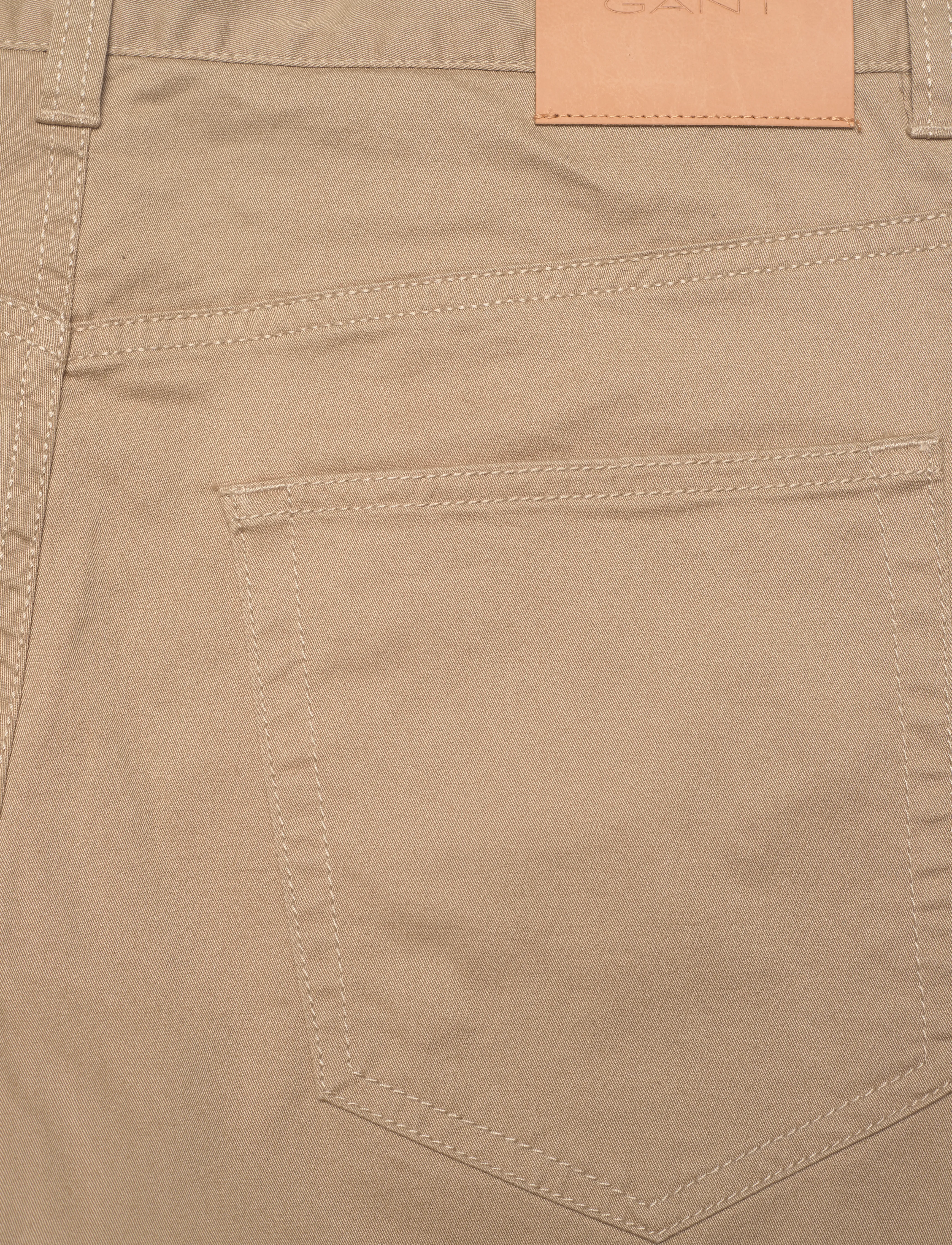 GANT - LOOSE FIT CHINOS - dark khaki - 4
