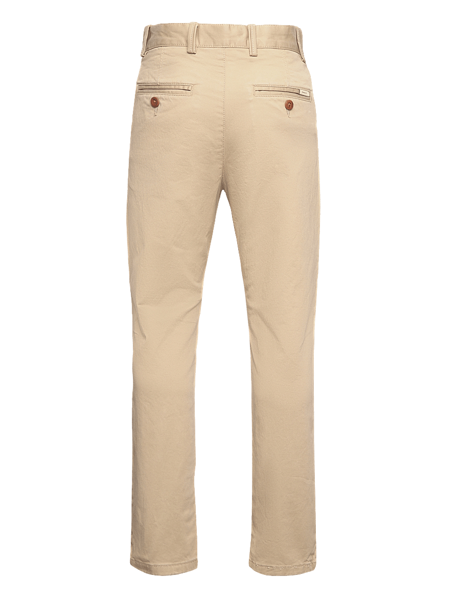 Gant - GANT CHINO - chino püksid - dark khaki - 1