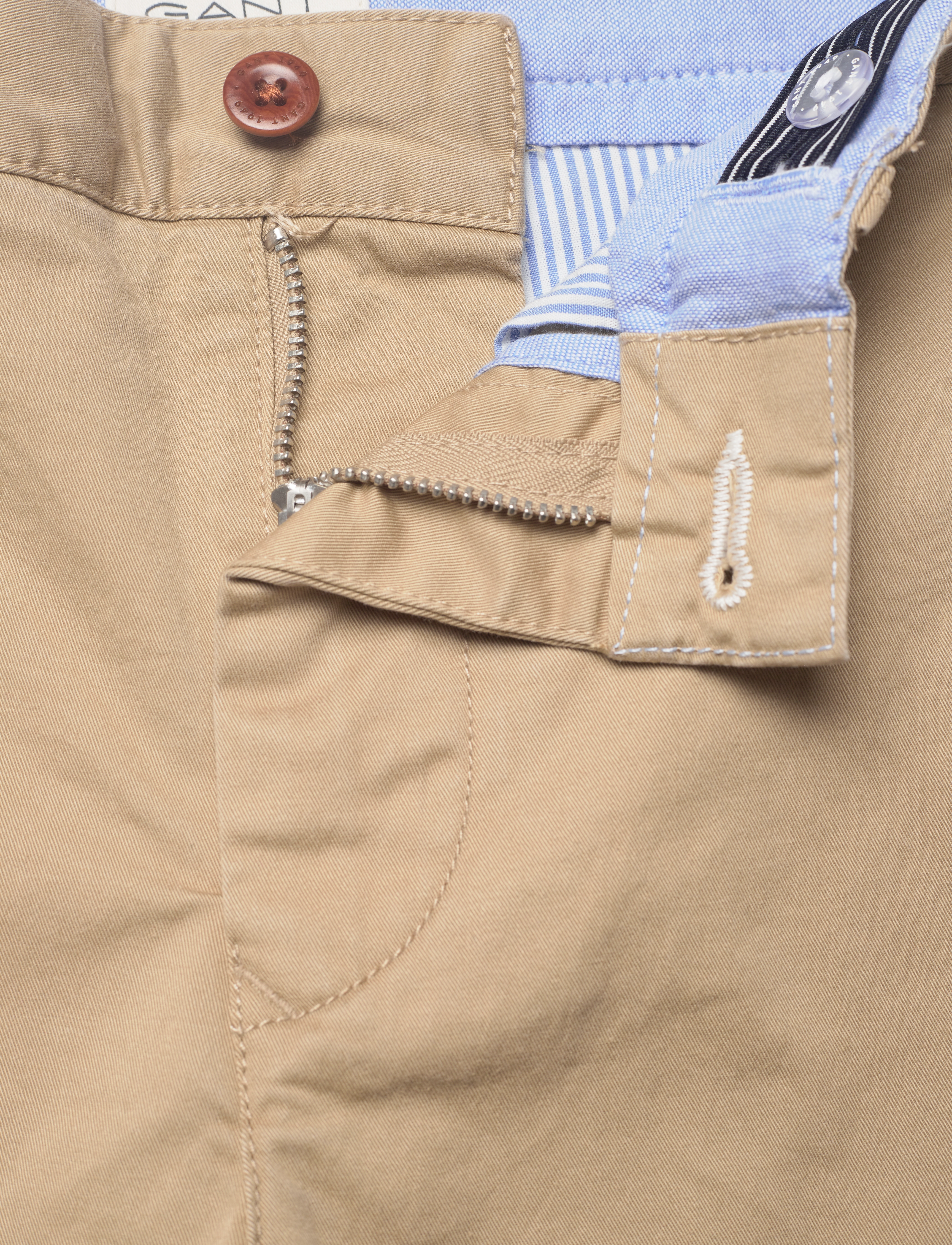 Gant - GANT CHINO - chino püksid - dark khaki - 3