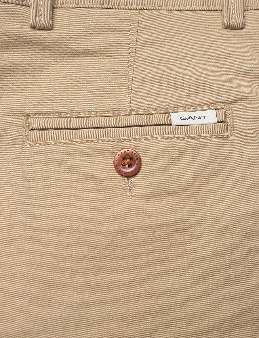 Gant - GANT CHINO - chino püksid - dark khaki - 4