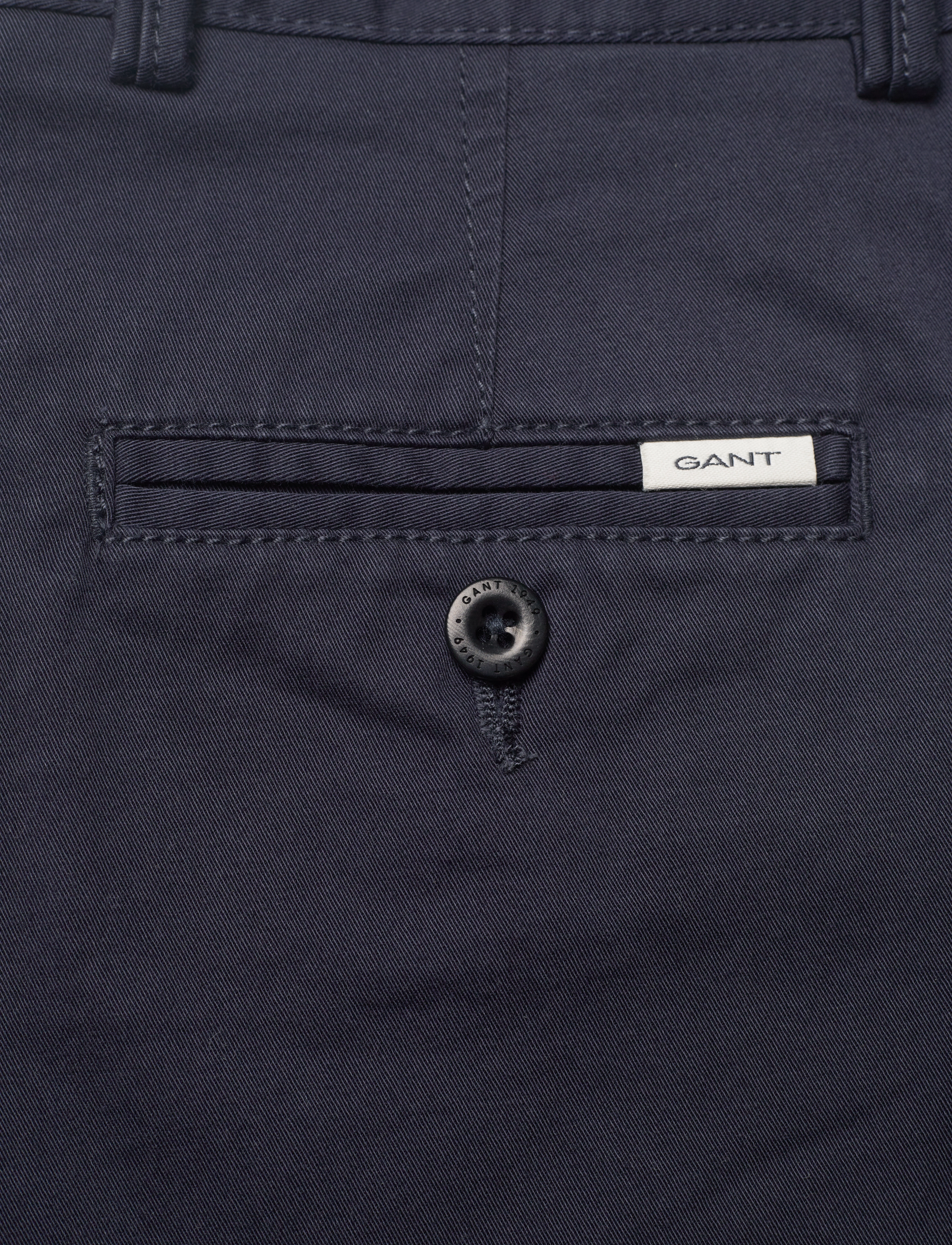 Gant - GANT CHINO - chino püksid - marine - 4