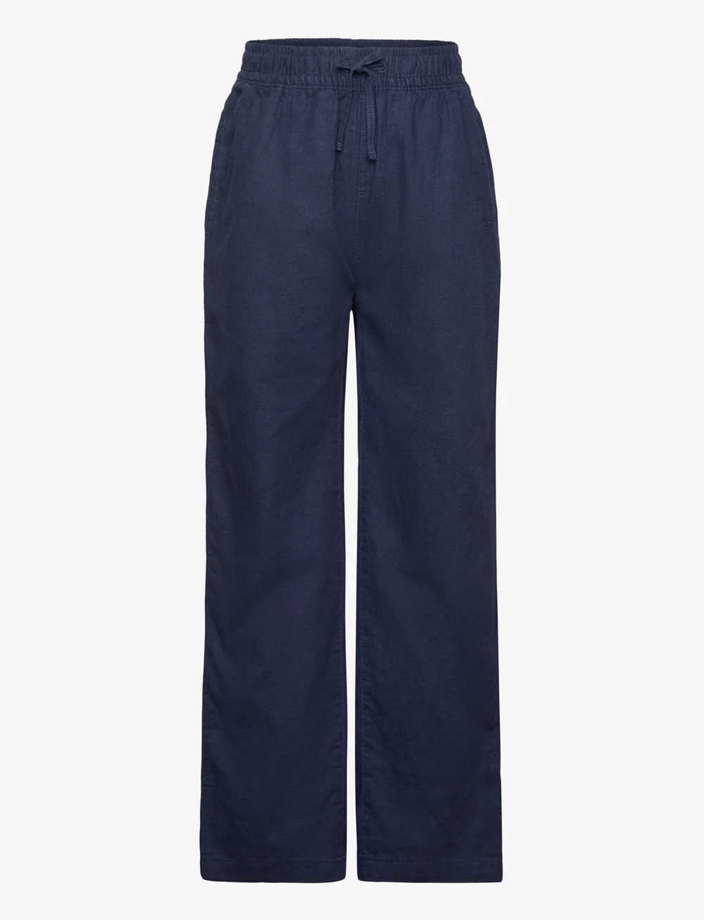 GANT - COTTON LINEN PANTS - leinen-kleidung - marine - 0