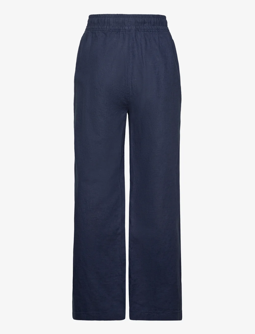 GANT - COTTON LINEN PANTS - leinen-kleidung - marine - 1