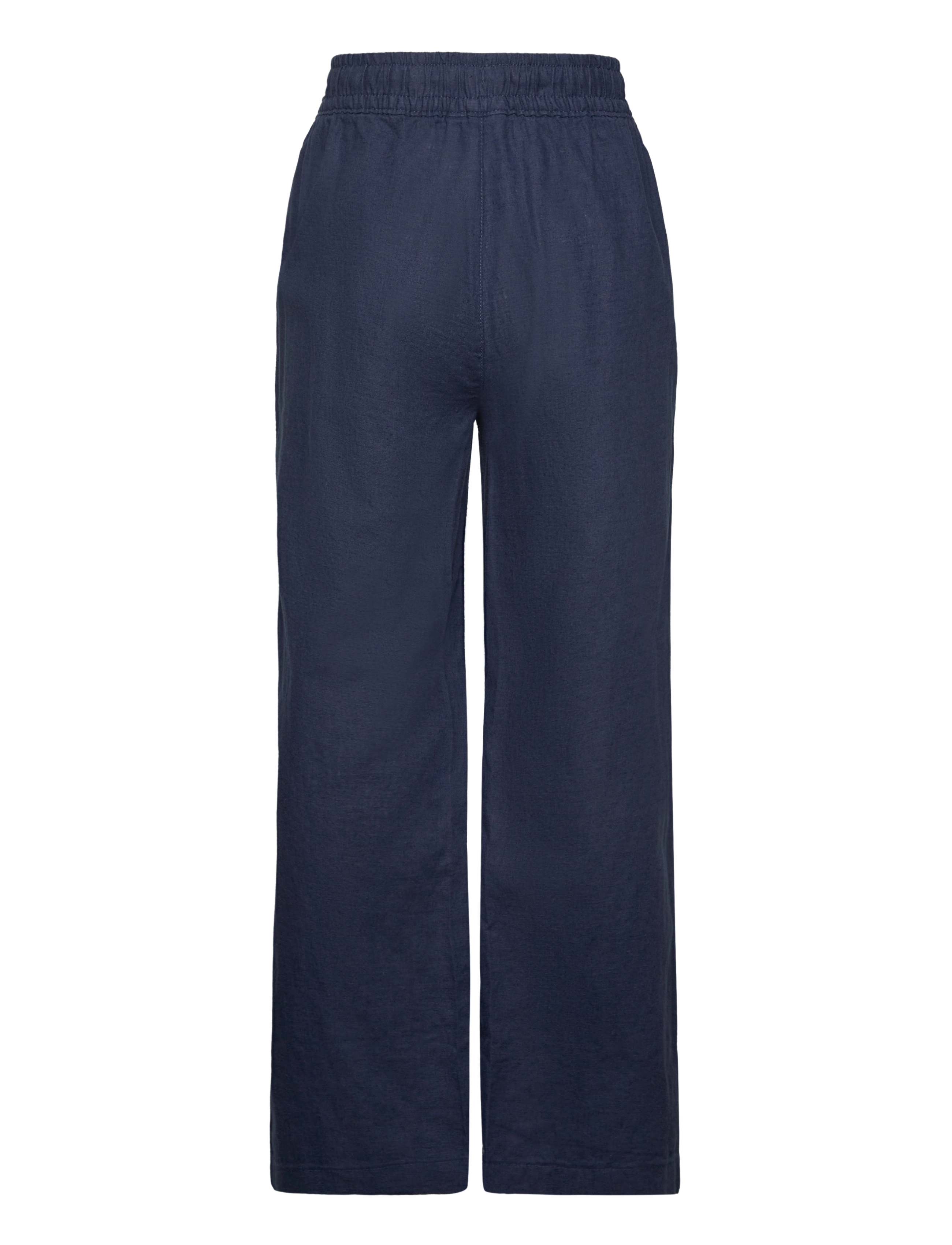 Gant - COTTON LINEN PANTS - leinen-kleidung - marine - 1