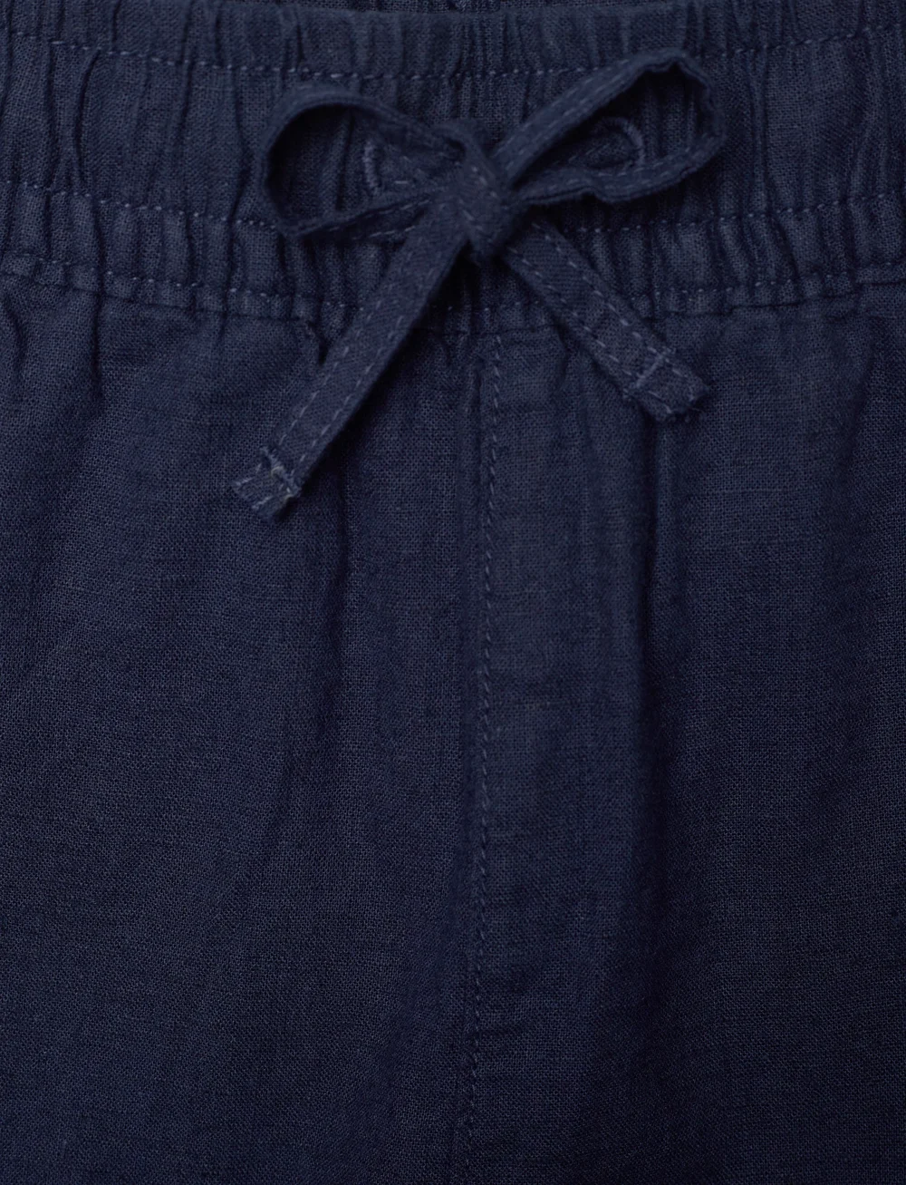 GANT - COTTON LINEN PANTS - leinen-kleidung - marine - 3