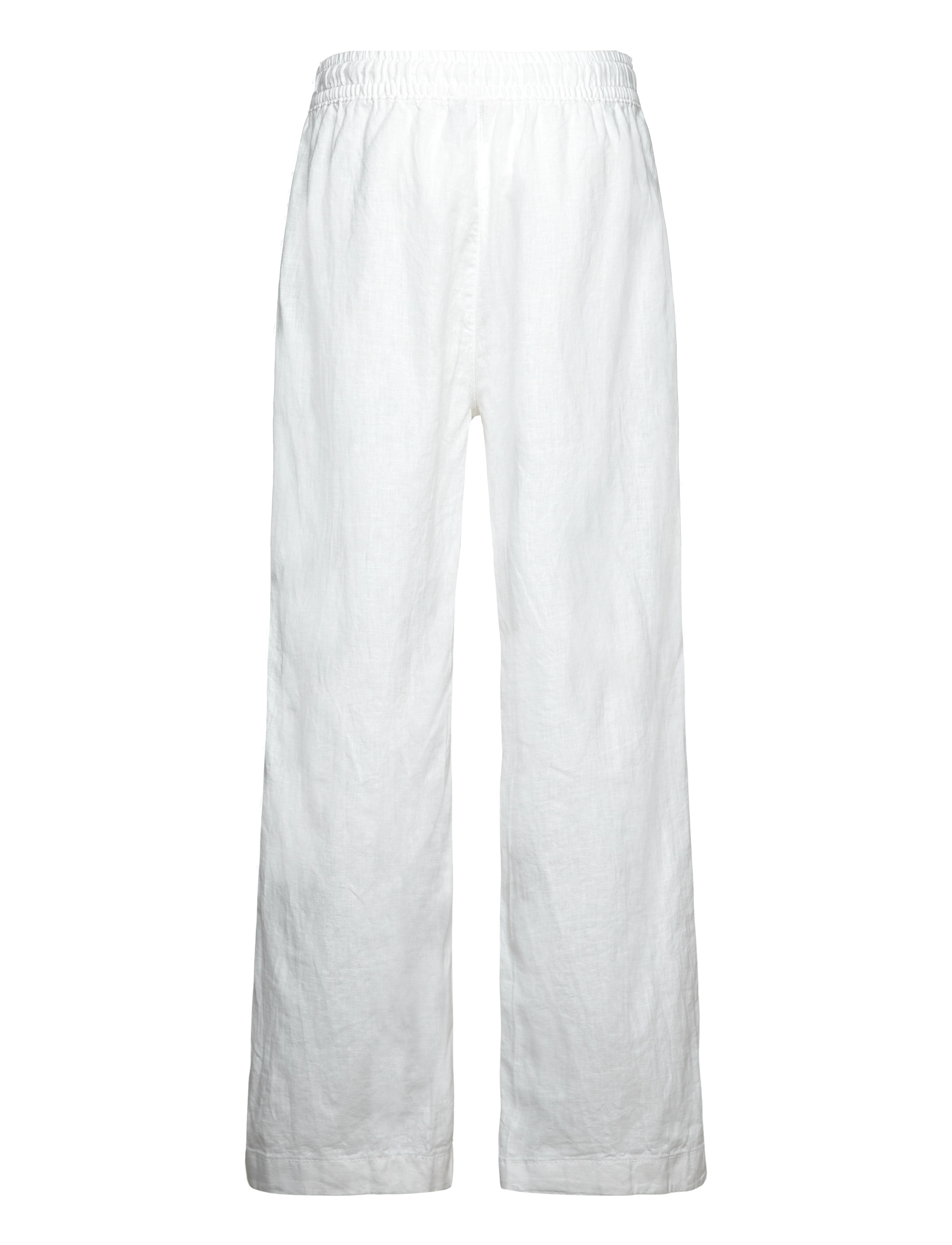 Gant - COTTON LINEN PANTS - leinen-kleidung - white - 1