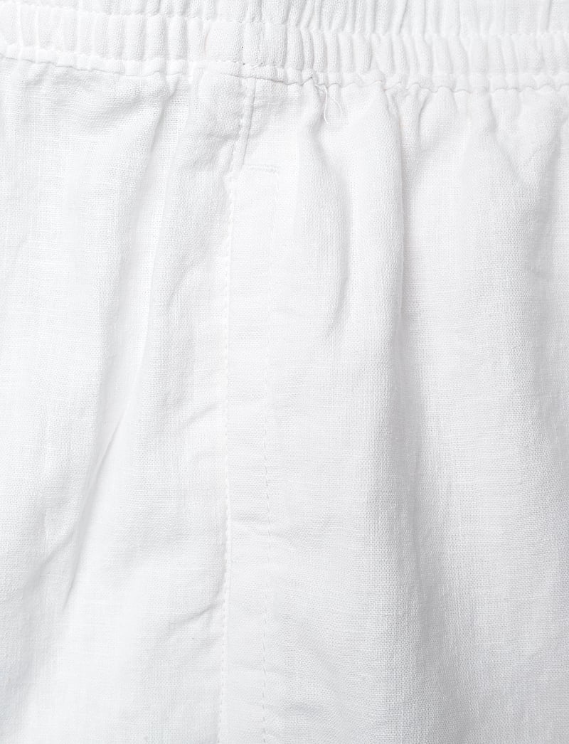 GANT - COTTON LINEN PANTS - leinen-kleidung - white - 2