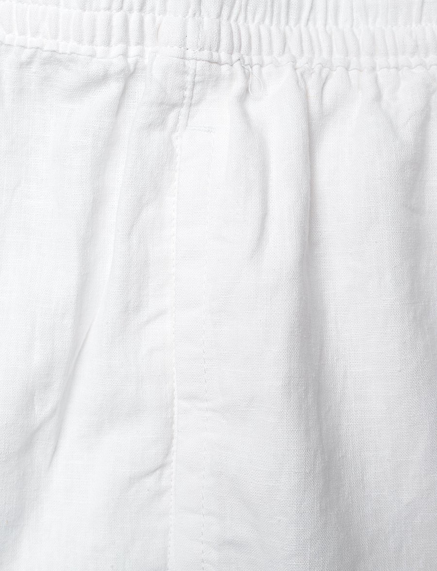 Gant - COTTON LINEN PANTS - bukser - white - 2