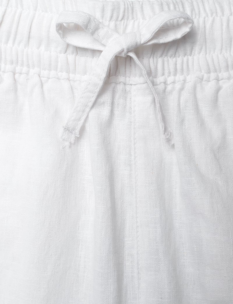 GANT - COTTON LINEN PANTS - leinen-kleidung - white - 3