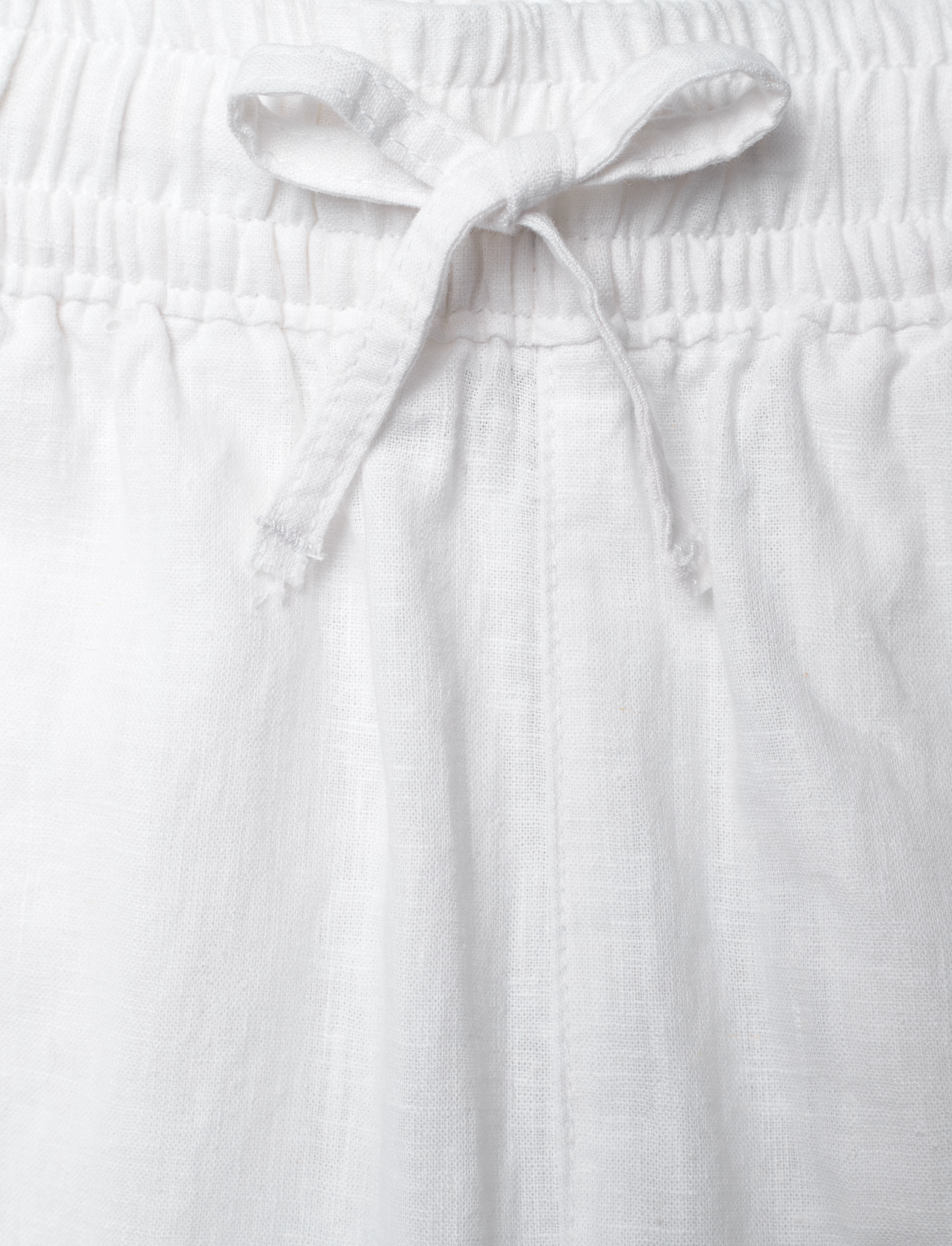 Gant - COTTON LINEN PANTS - leinen-kleidung - white - 3