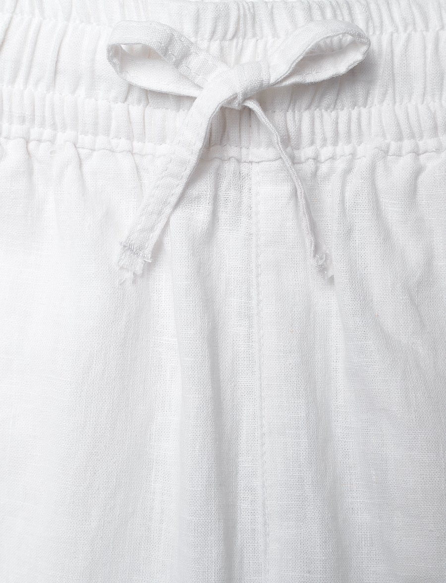 Gant - COTTON LINEN PANTS - bukser - white - 3