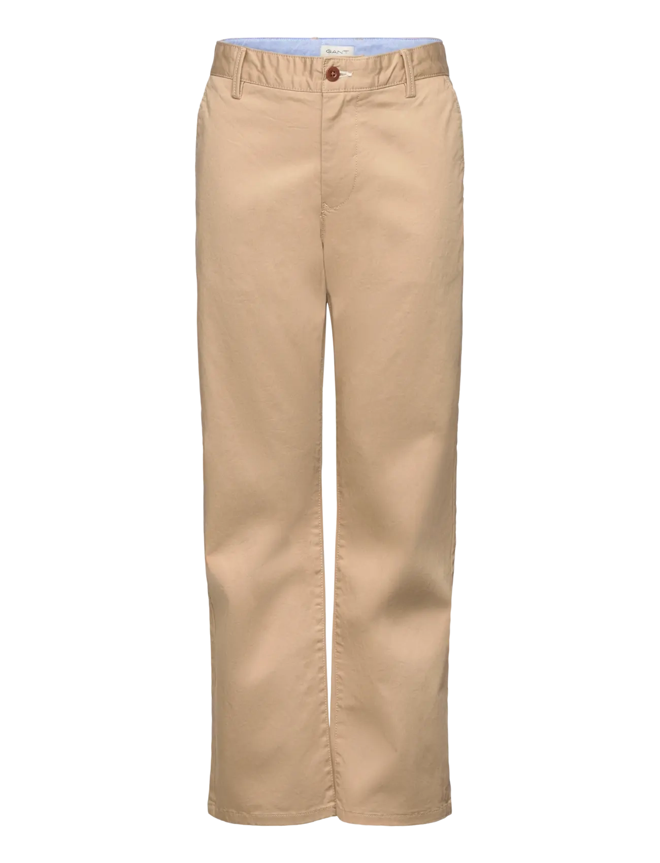 RELAXED CHINO PANTS - DARK KHAKI