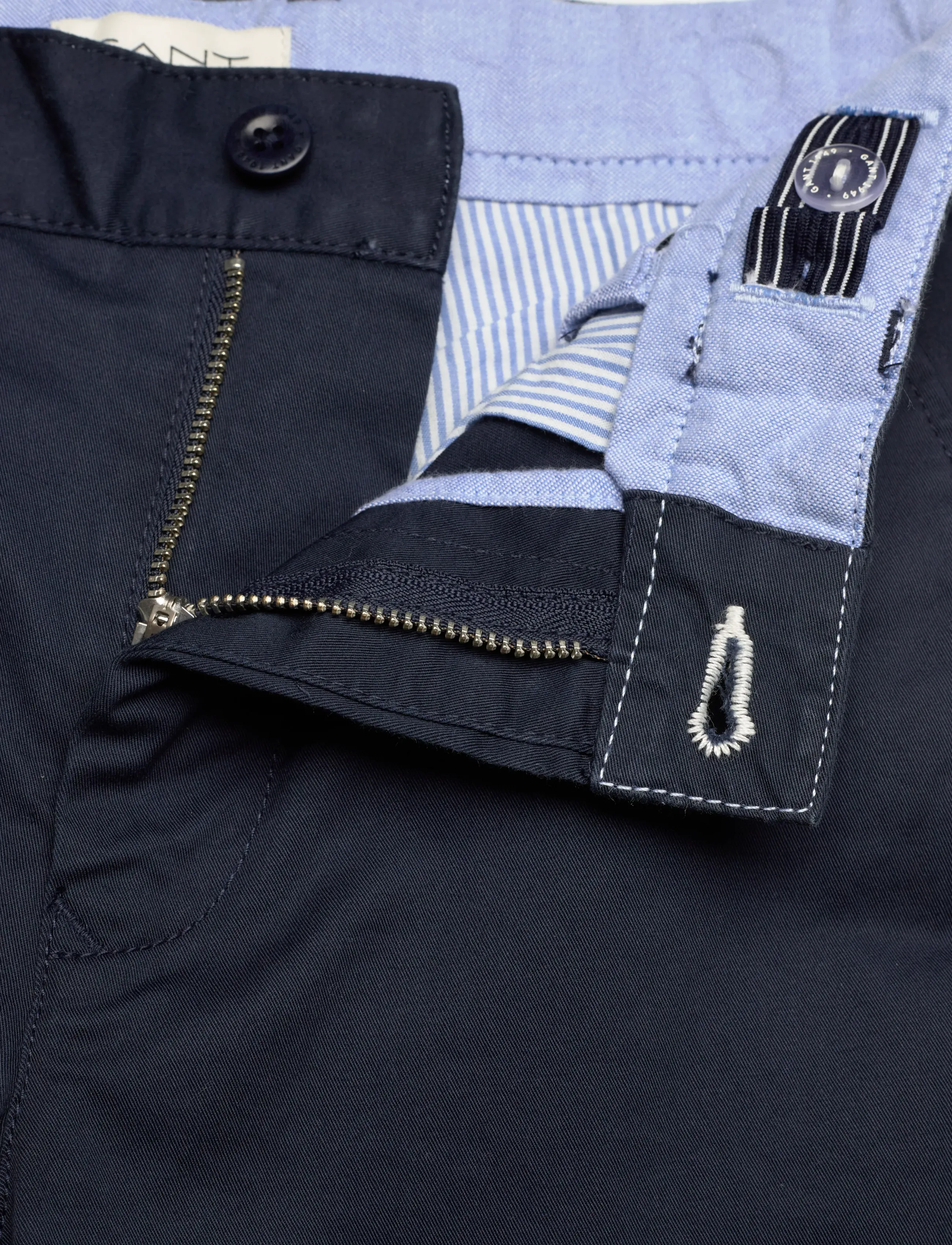 Gant - RELAXED CHINO PANTS - marine - 3