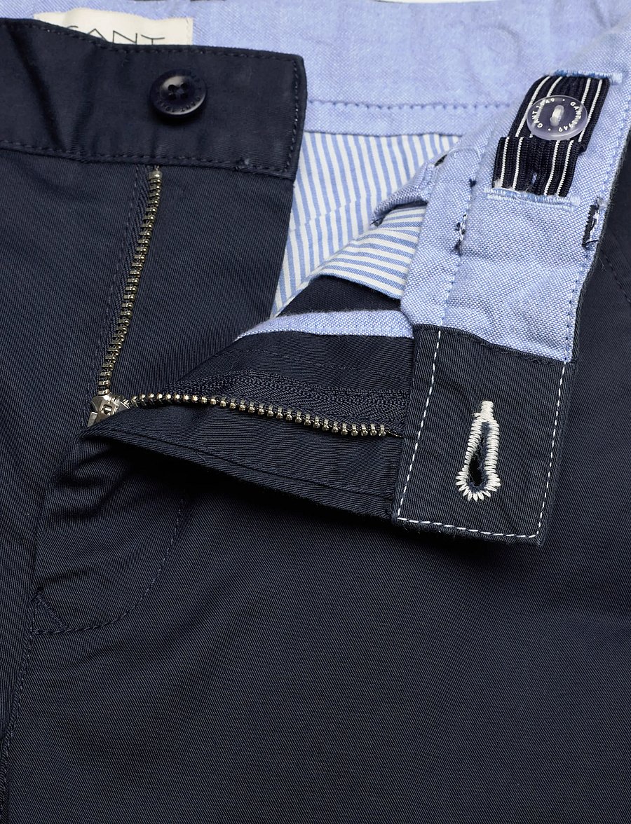 Gant - RELAXED CHINO PANTS - chinos - marine - 3