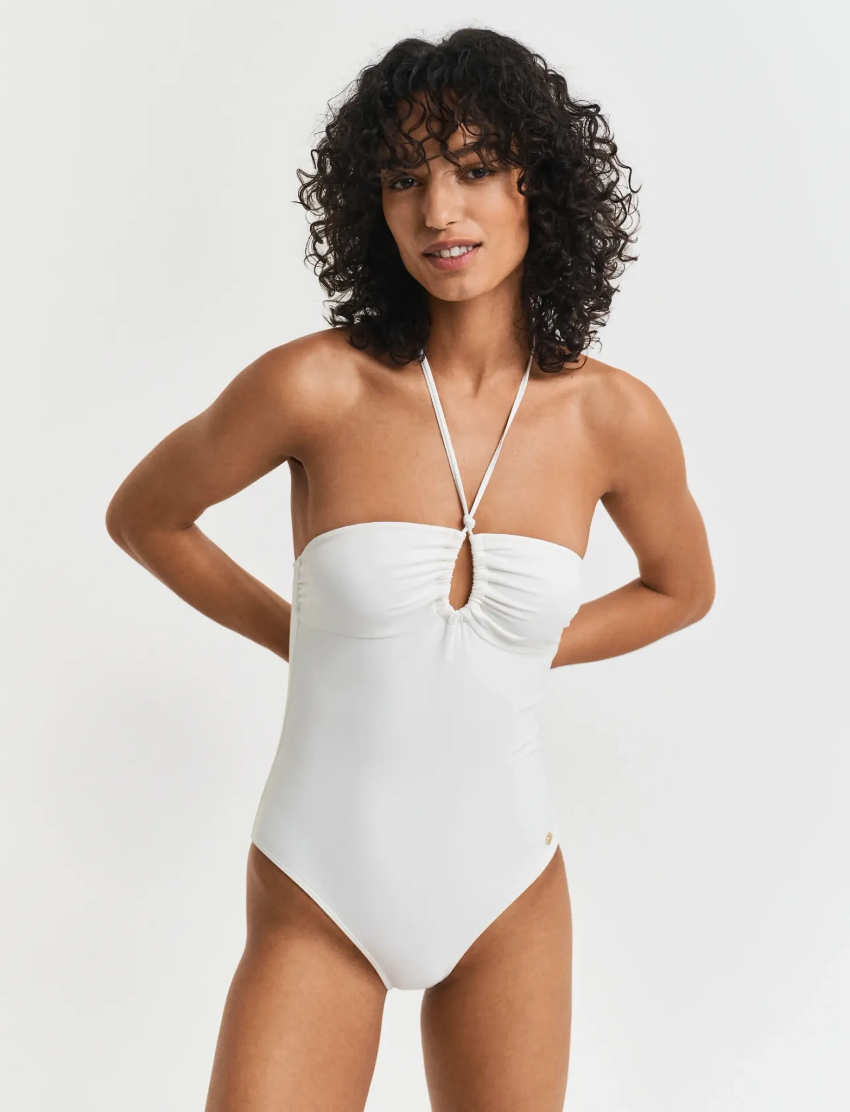 Gant Swimsuit, L, Bademode, Creme - Swimsuits, Frauen
