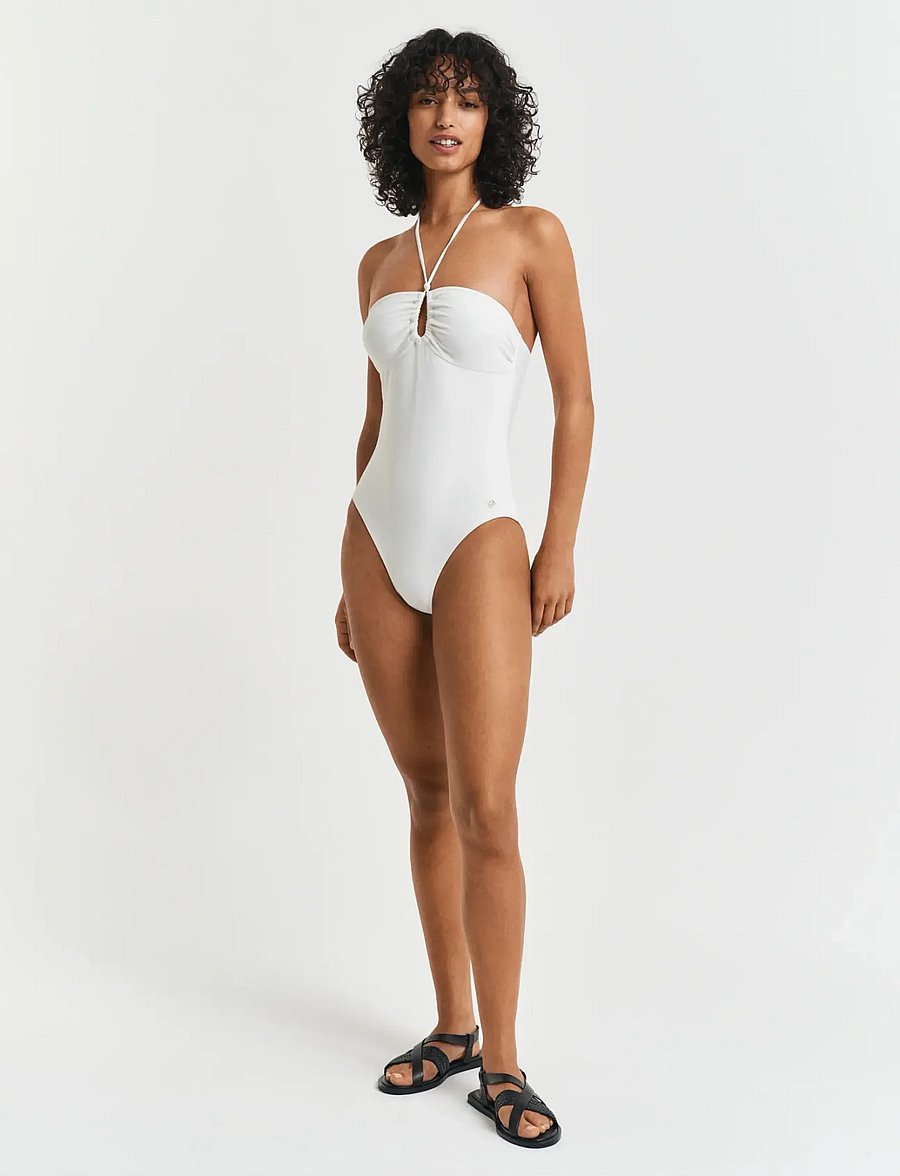 Gant - SWIMSUIT - badeanzüge - eggshell - 4