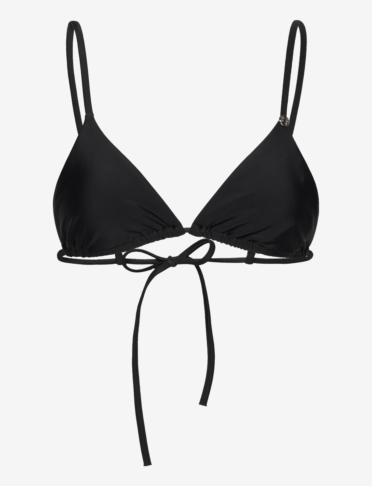 Gant - TRIANGLE TOP - triangelformad bikinis - black - 1