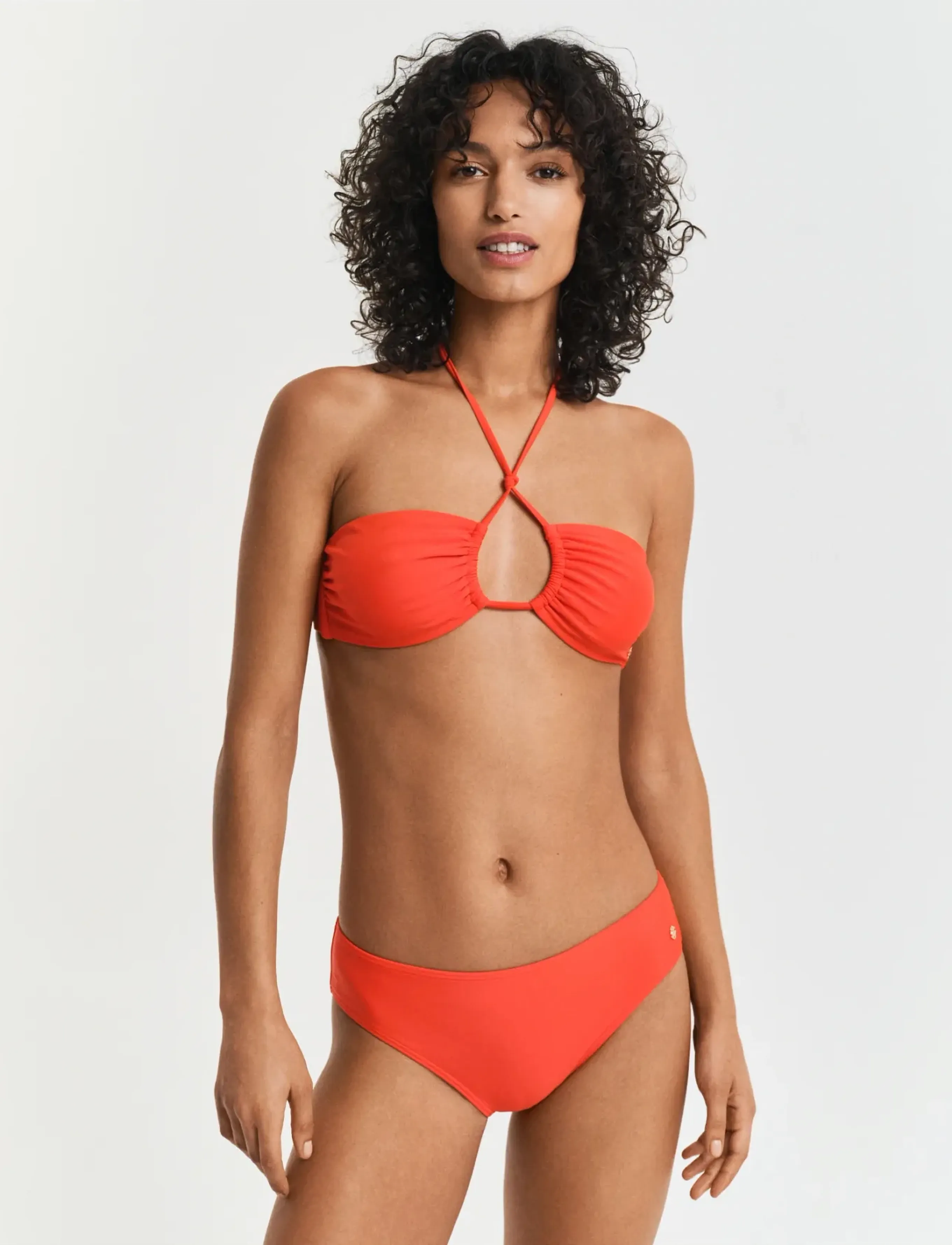 Gant Bikini Hipster, Kvinder, Hipster Bikinitrusse, Rød, Str: S