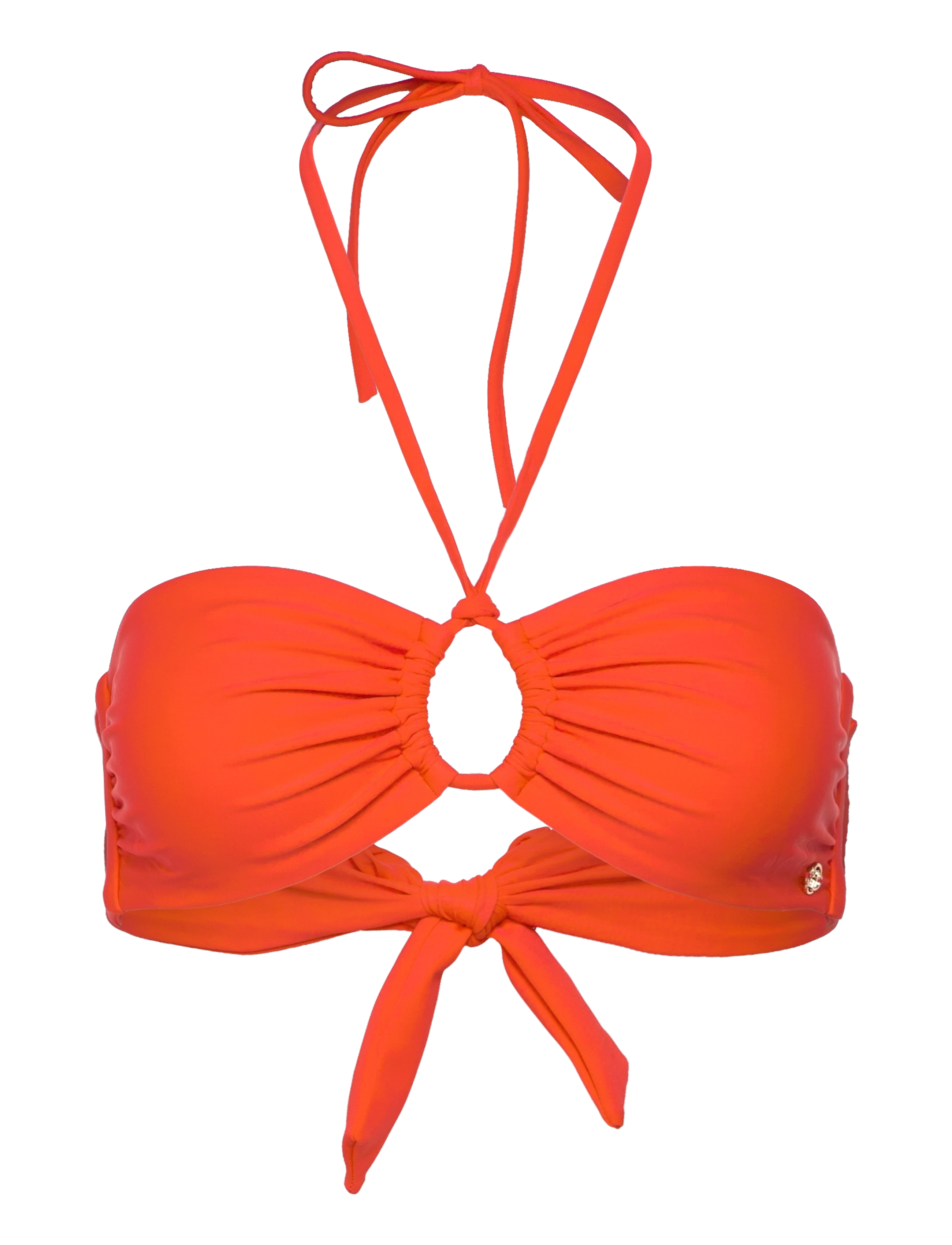 Gant BANDEAU TOP - Bademode - ORANGE RED / red